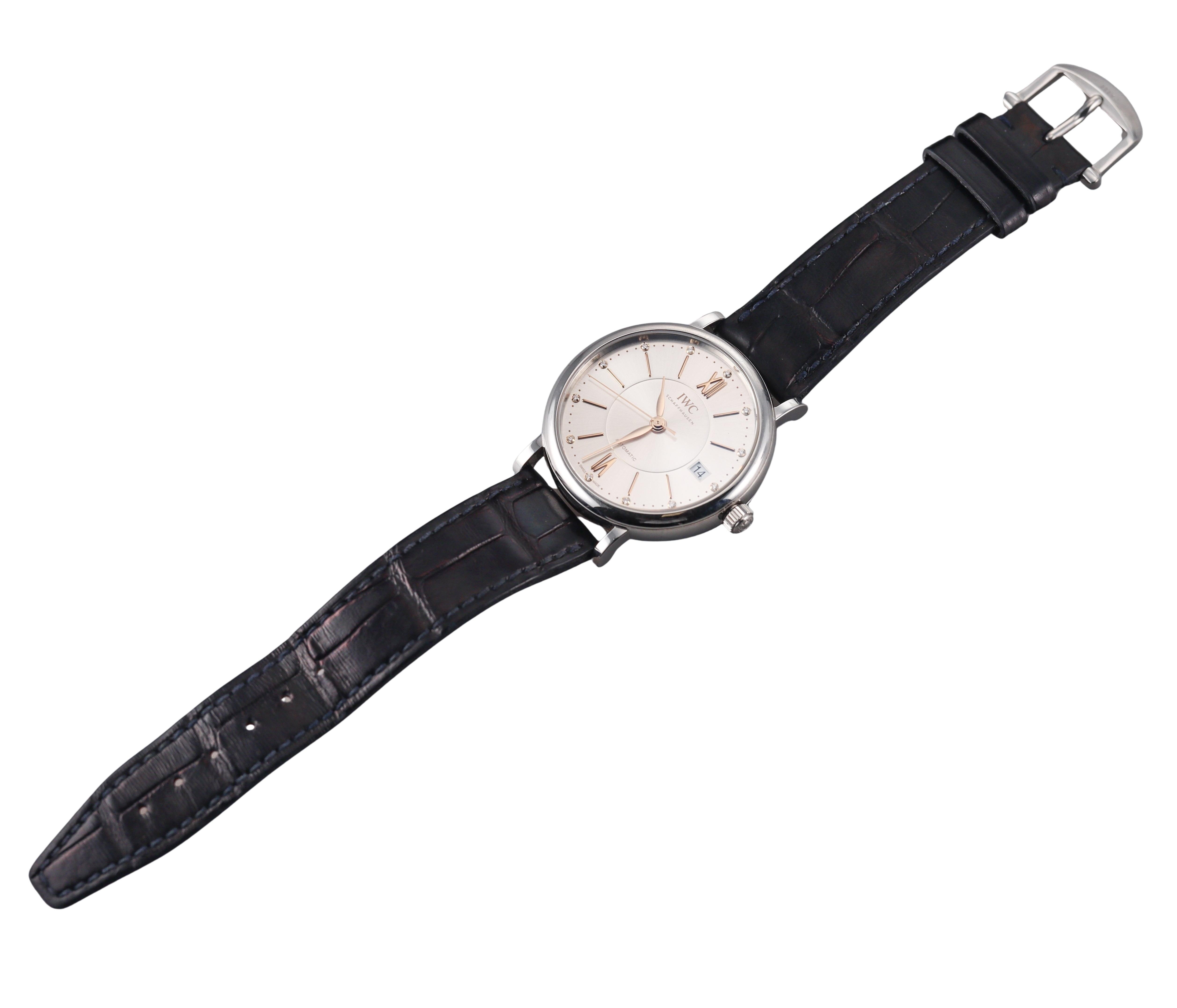 IWC Portofino Automatic Diamond 37 Watch IW458101