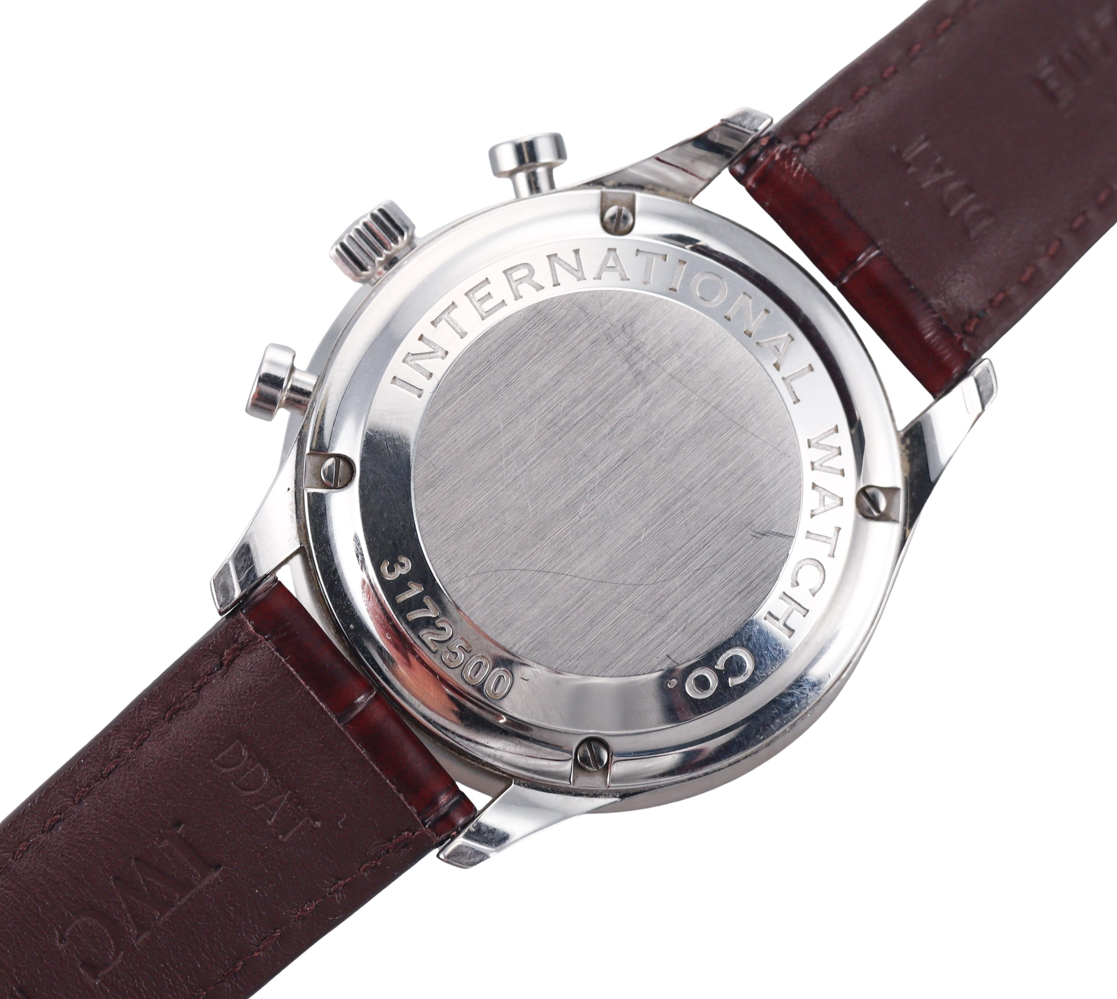 IWC Portugieser Chronograph Stainless Steel Automatic Watch IW371401
