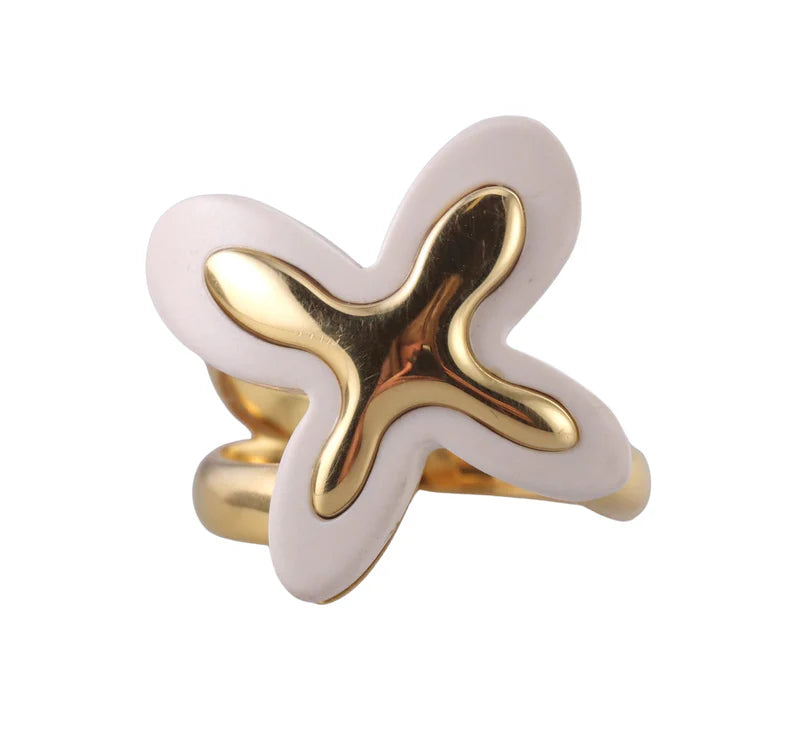 Mimi Milano 18k Gold Butterfly Ring