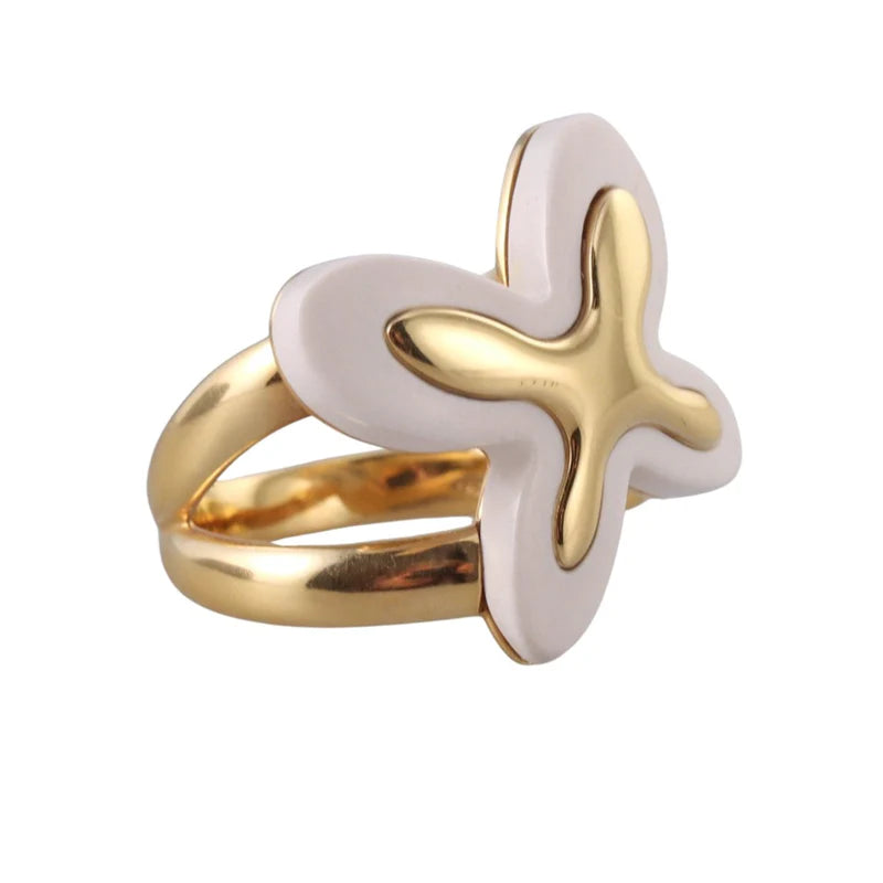 Mimi Milano 18k Gold Butterfly Ring