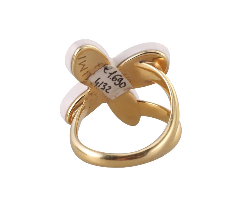 Mimi Milano 18k Gold Butterfly Ring