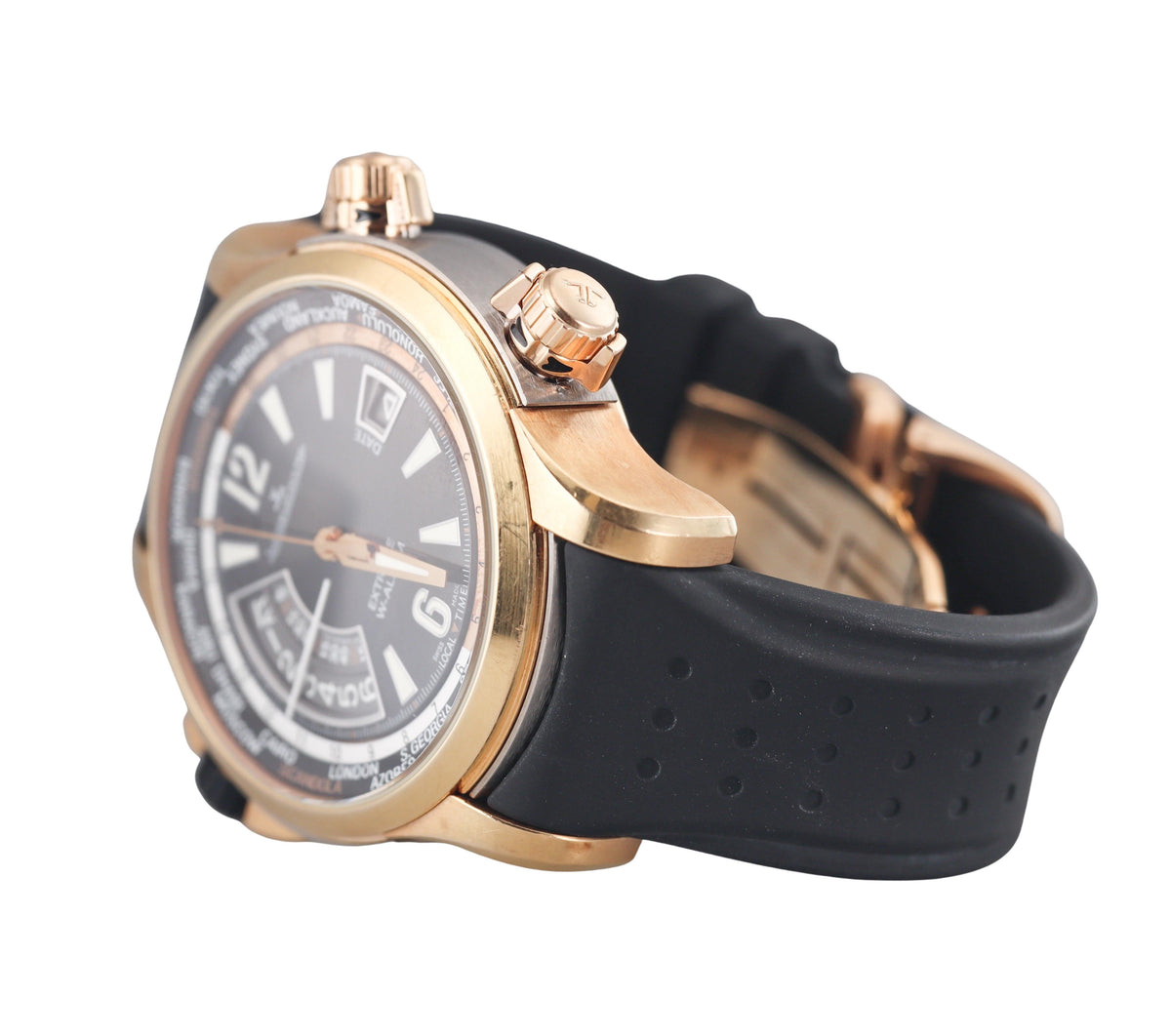 Jaeger LeCoultre Master Compressor Tides of Time Rose Gold Watch Q1772470