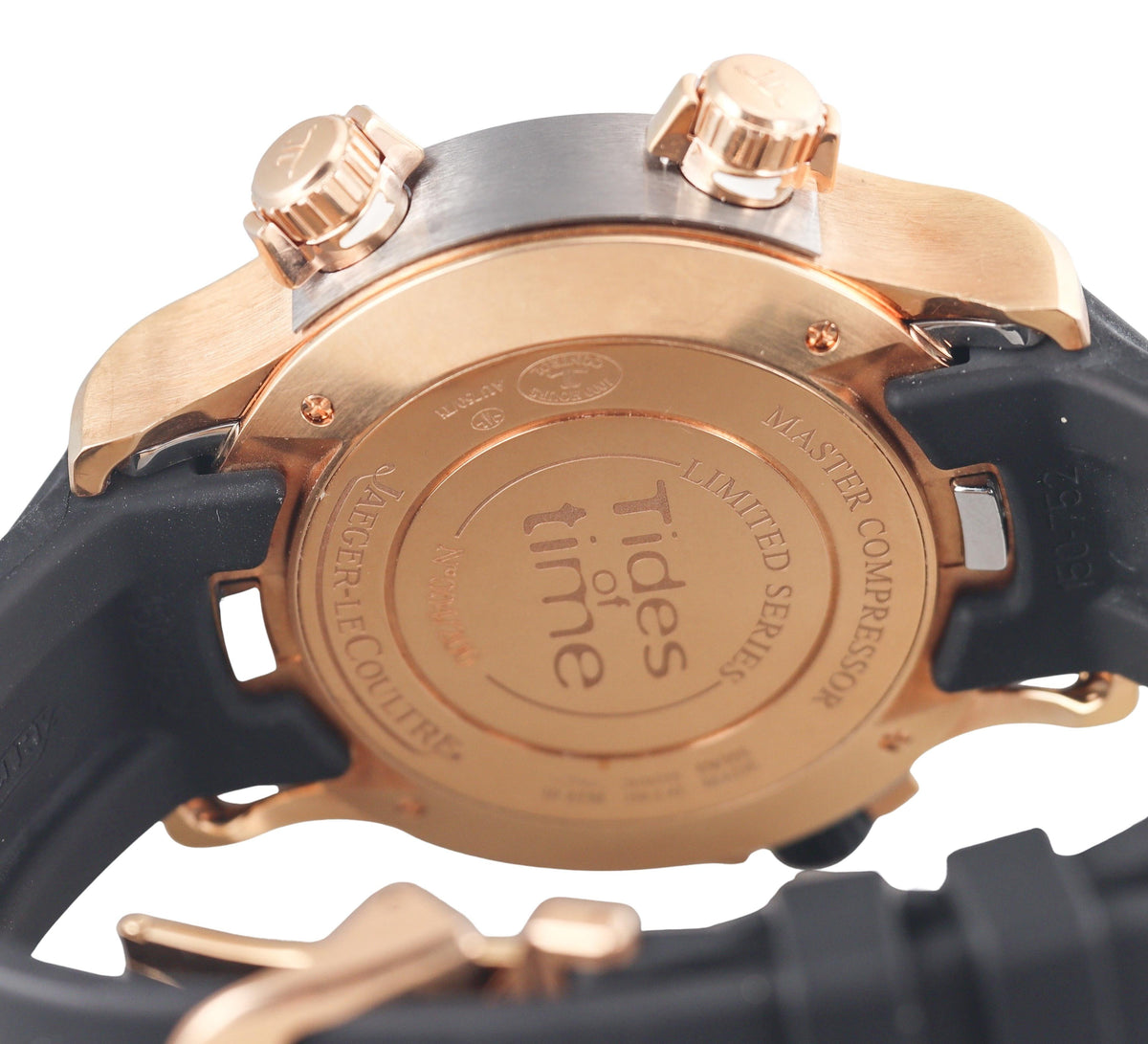 Jaeger LeCoultre Master Compressor Tides of Time Rose Gold Watch Q1772470