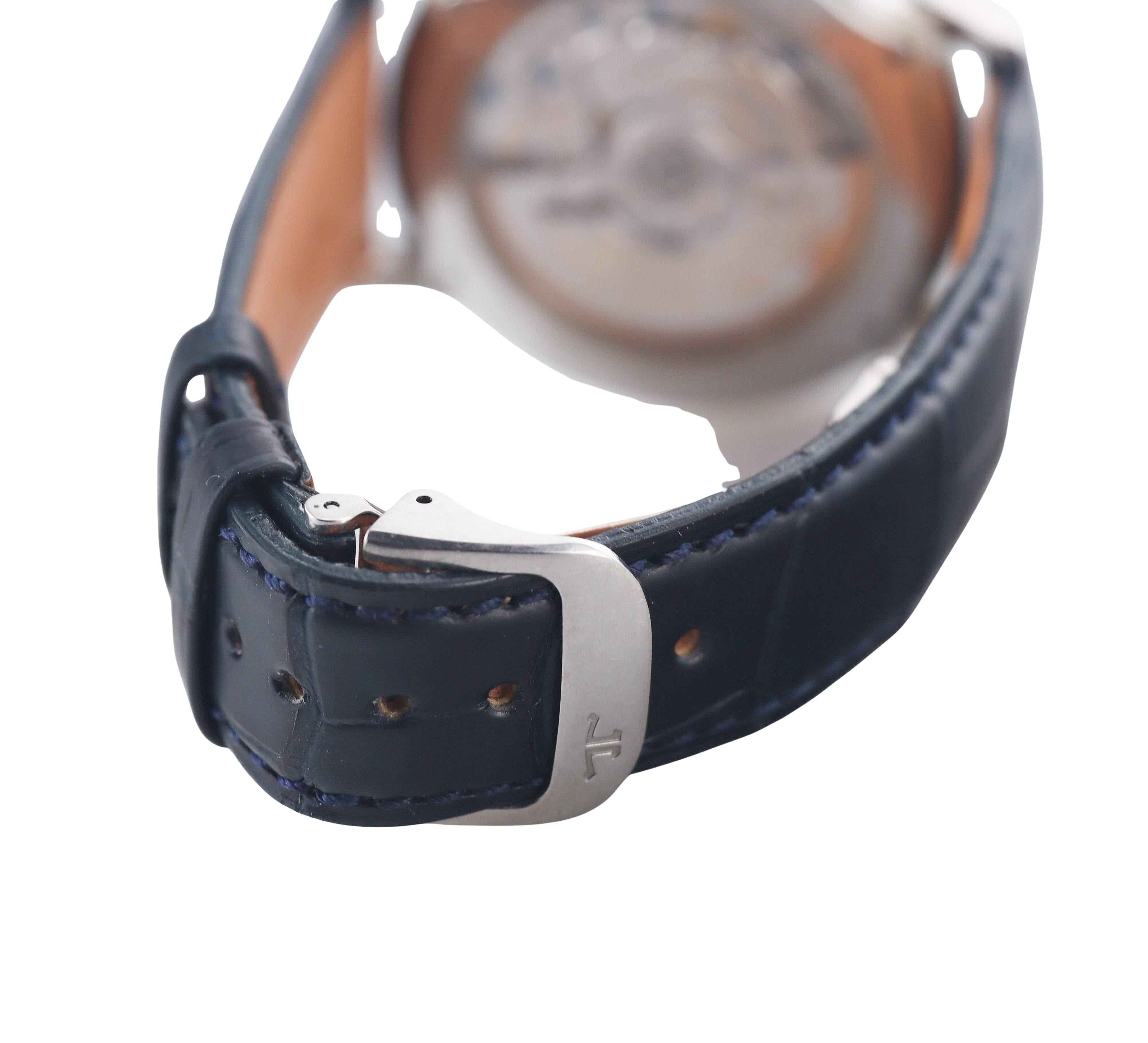 Jaeger LeCoultre Reserve De Marche Steel Automatic Watch 140.8.93.S