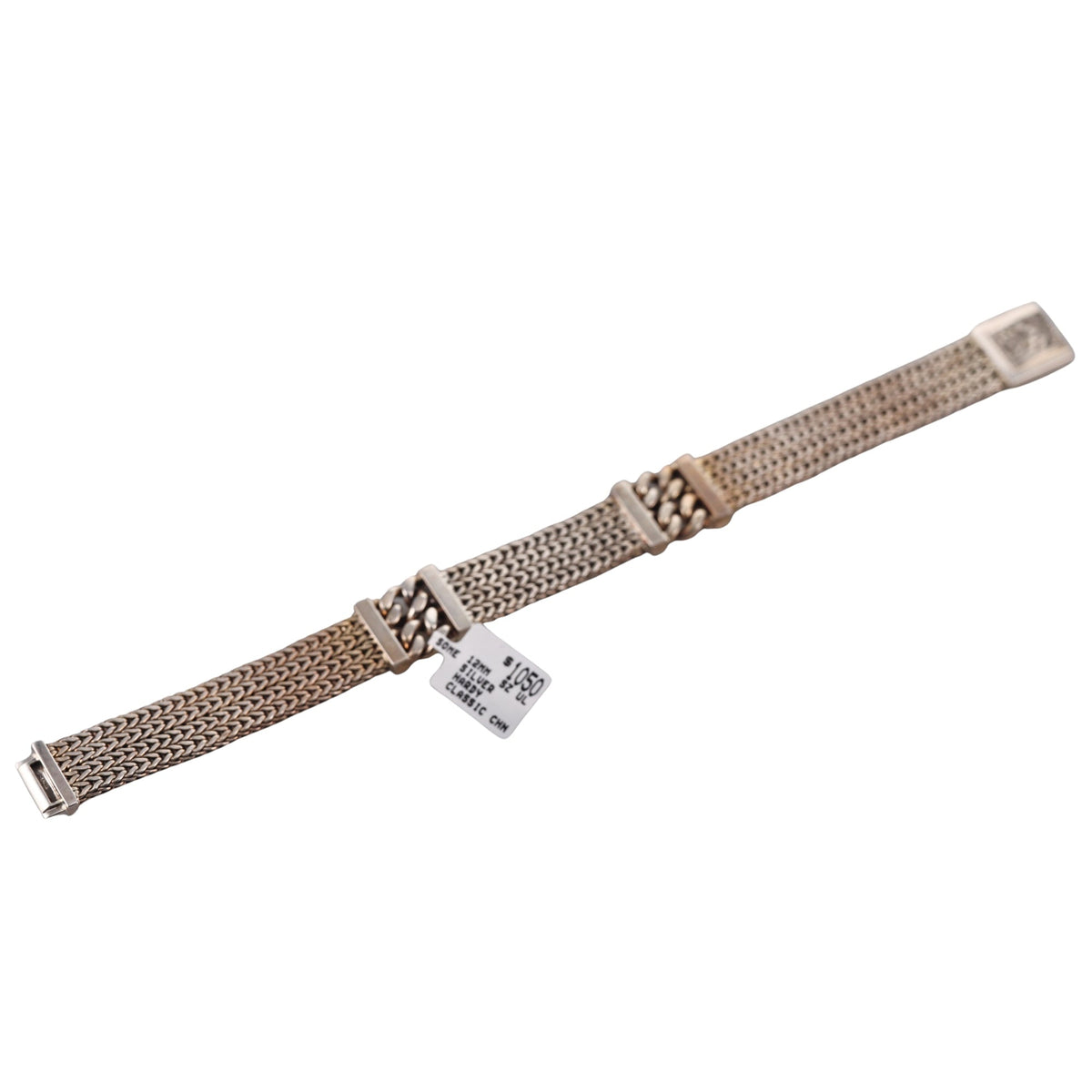 John Hardy Silver Classic Chain Bracelet Retail $1050