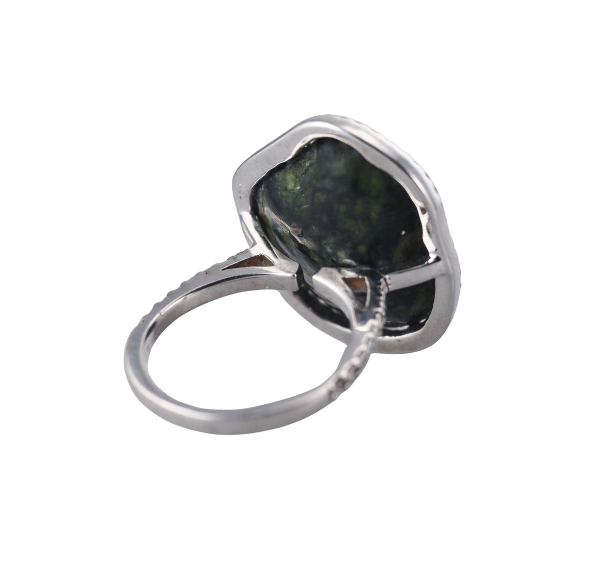 Kimberly McDonald Rockras 18k Gold Druzy Geode Diamond Ring