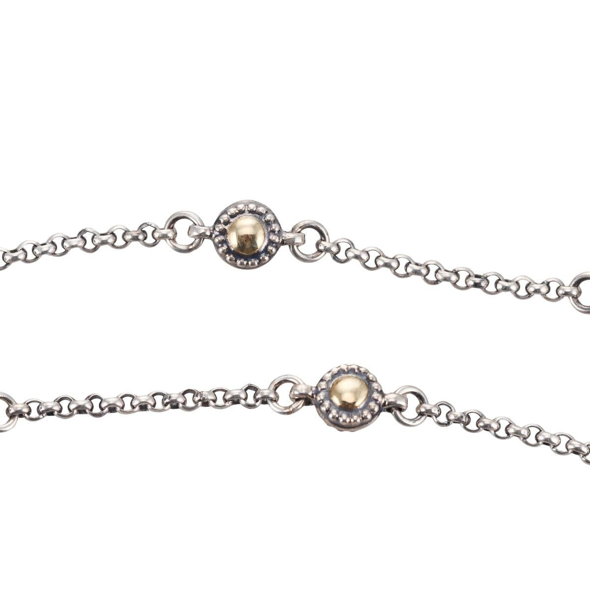 Konstantino Orpheus 18k Sterling Cross Pendant Necklace