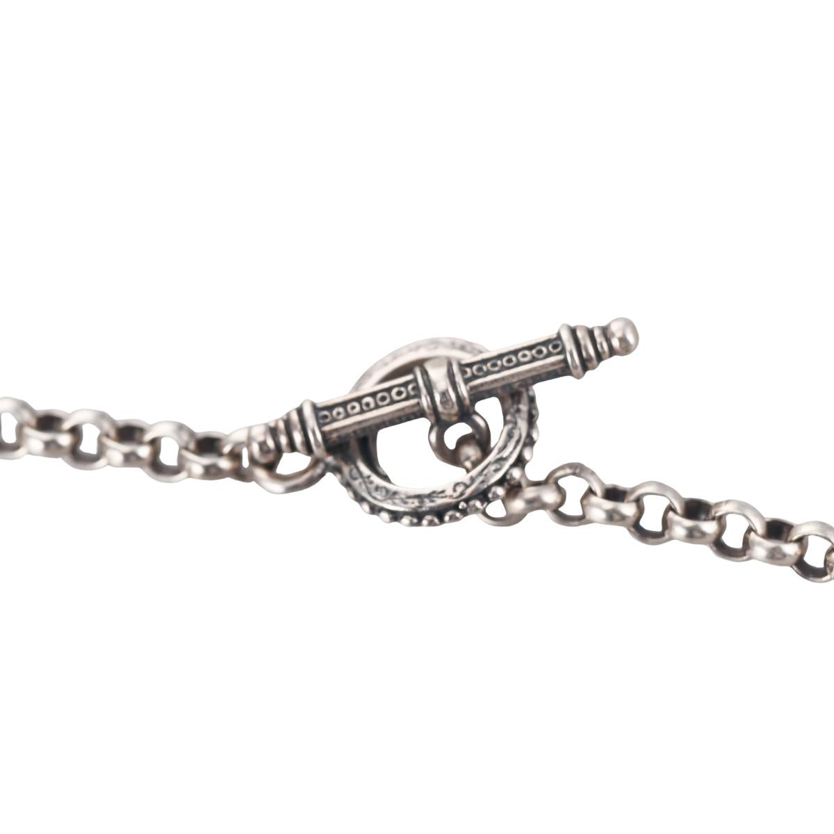 Konstantino Pearl 18k Sterling Cross Pendant Necklace