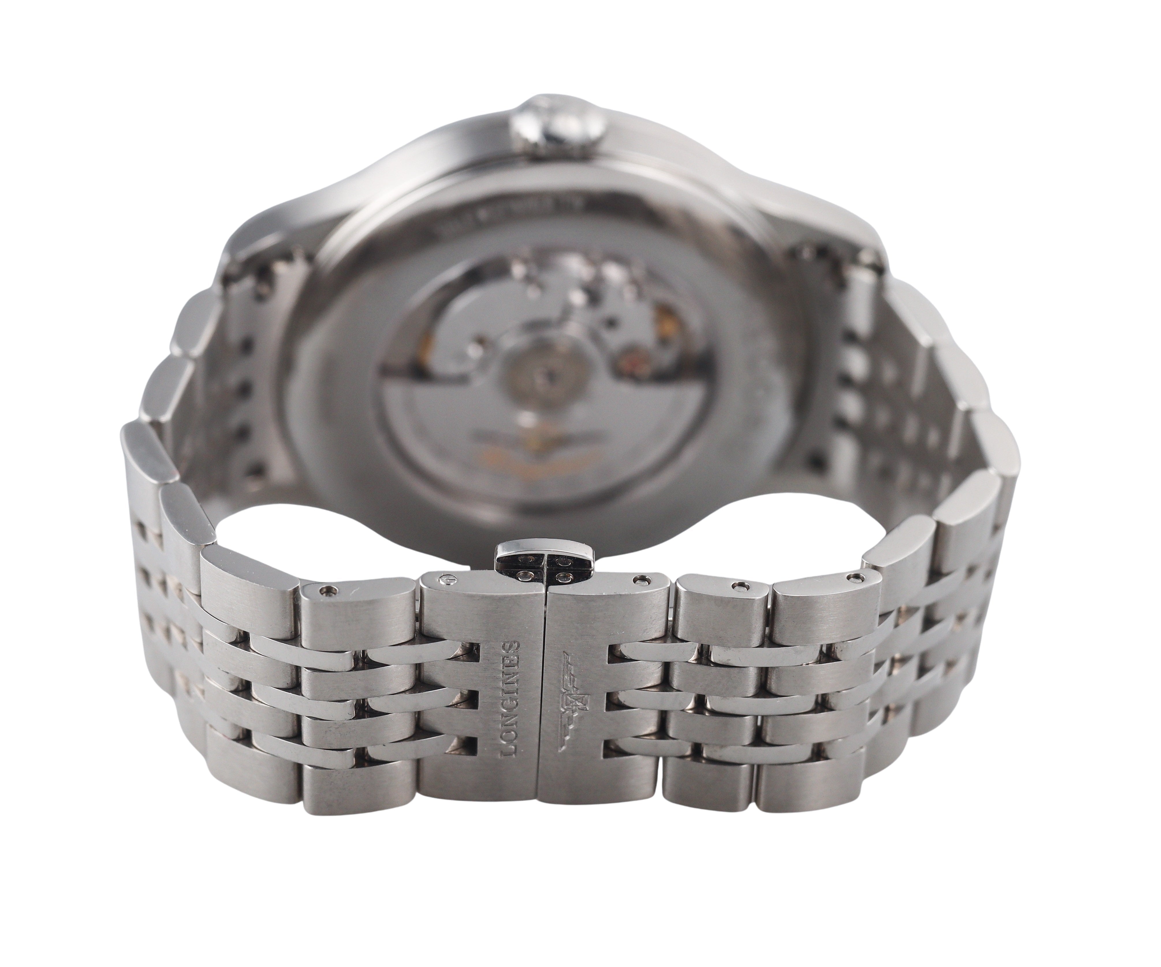 Longines Elegance Collection Record 40mm Automatic Watch L2.821.4.56.6