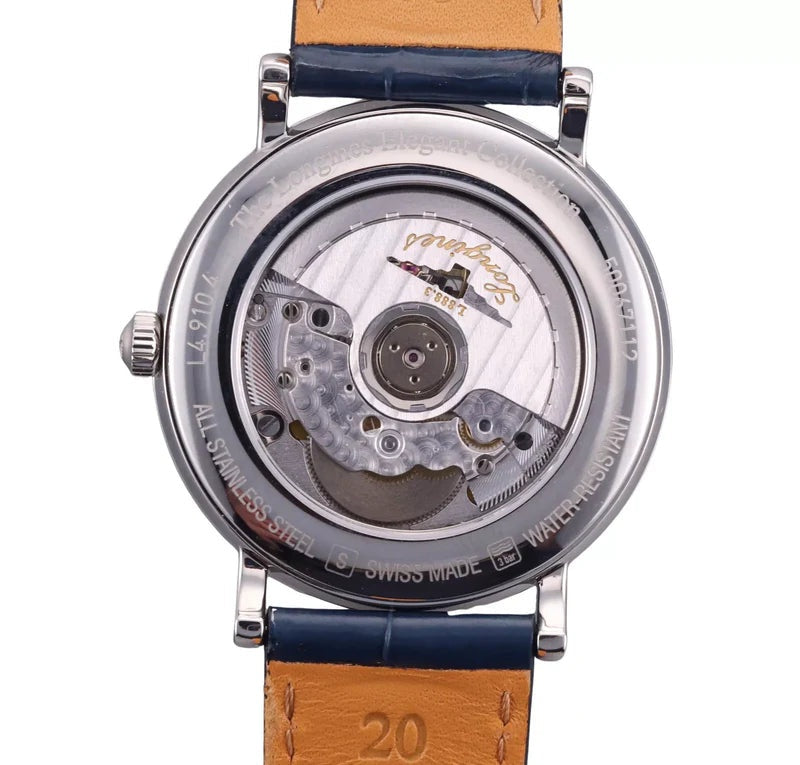 Longines Elegant Collection Automatic Blue Dial Watch L49104922