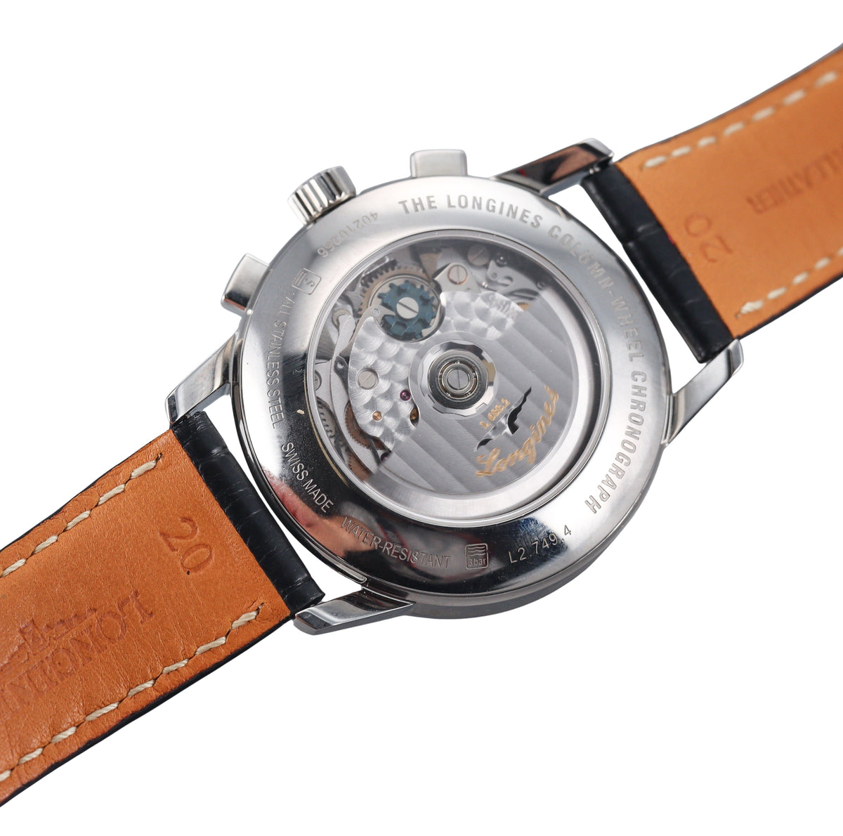 Longines Heritage Chronograph Automatic Steel Watch L2.749.4.92.0