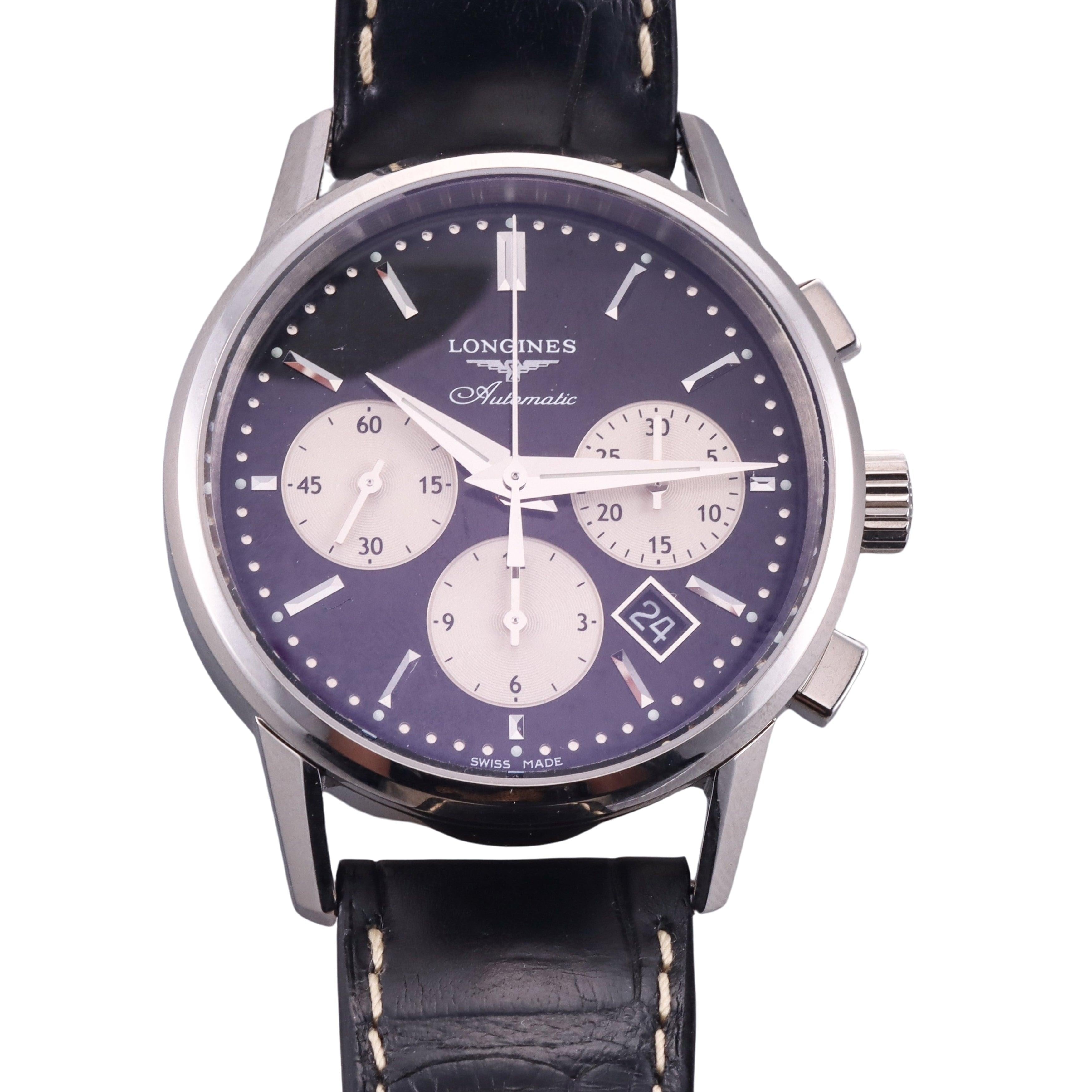 Longines Heritage Column Wheel Chronograph Watch L27494920