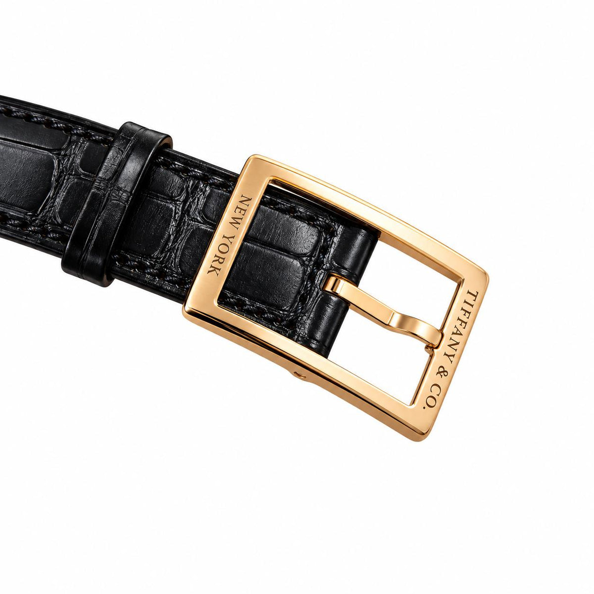 Tiffany & Co New York CT60 3-Hand 18k Gold Watch