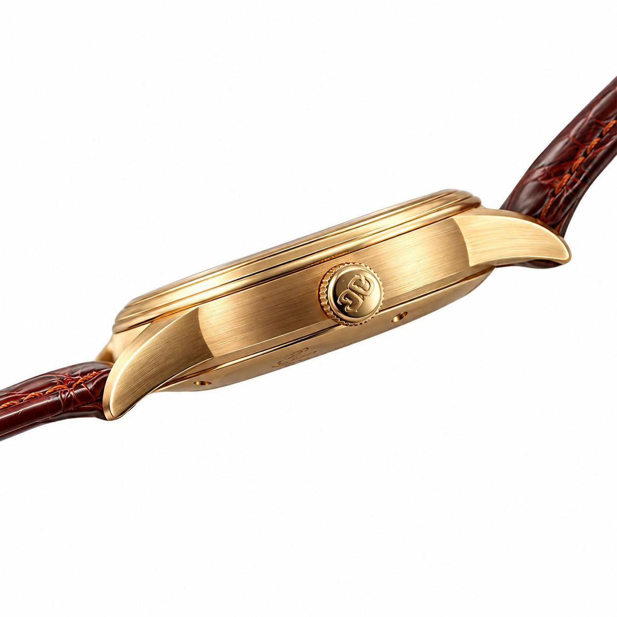 Glashutte Original Senator Gold Moon Phase Power Reserve Watch 39-44-03-11-03