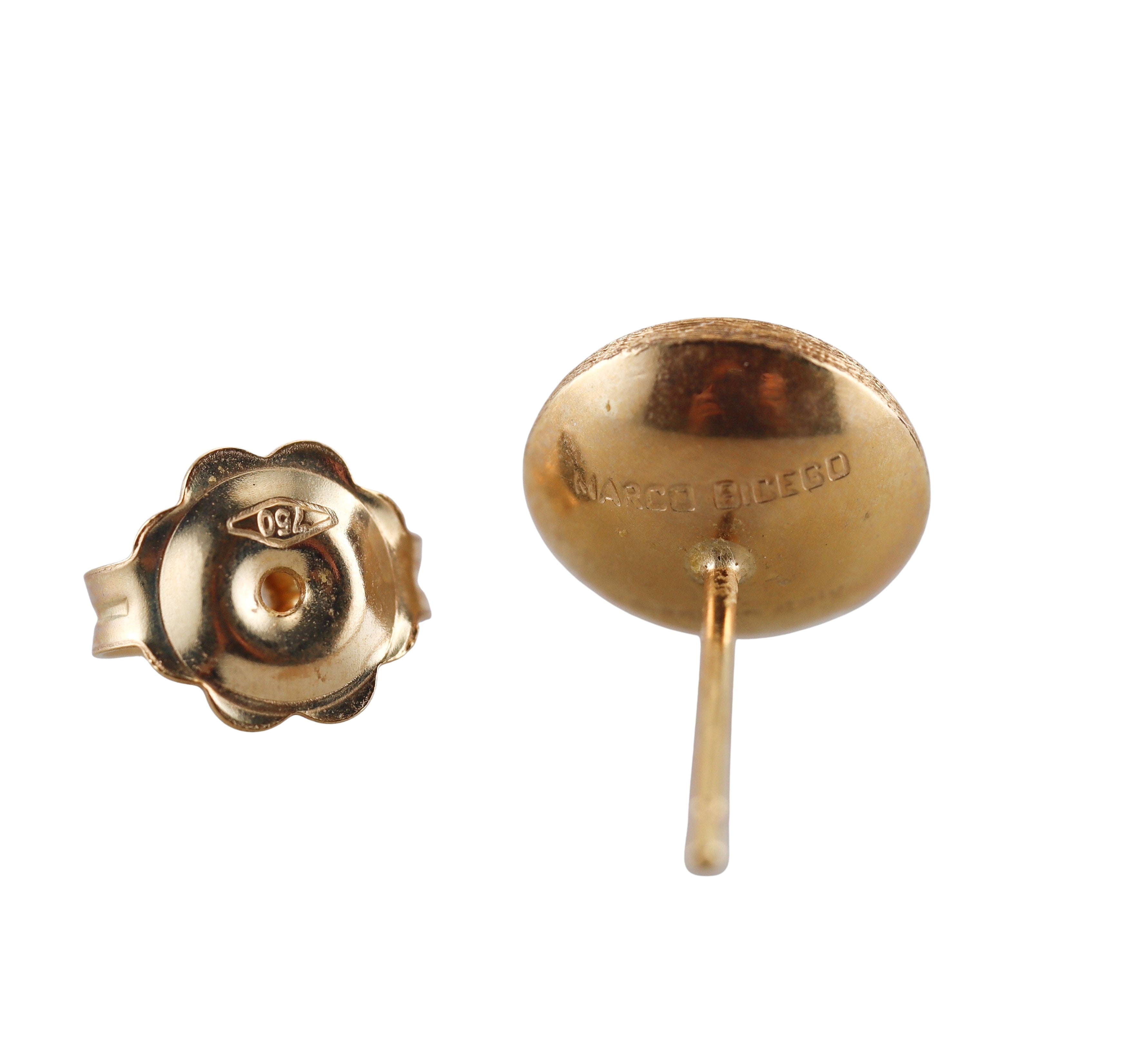 Marco Bicego Jaipur 18K Citrine Stud Earrings Small