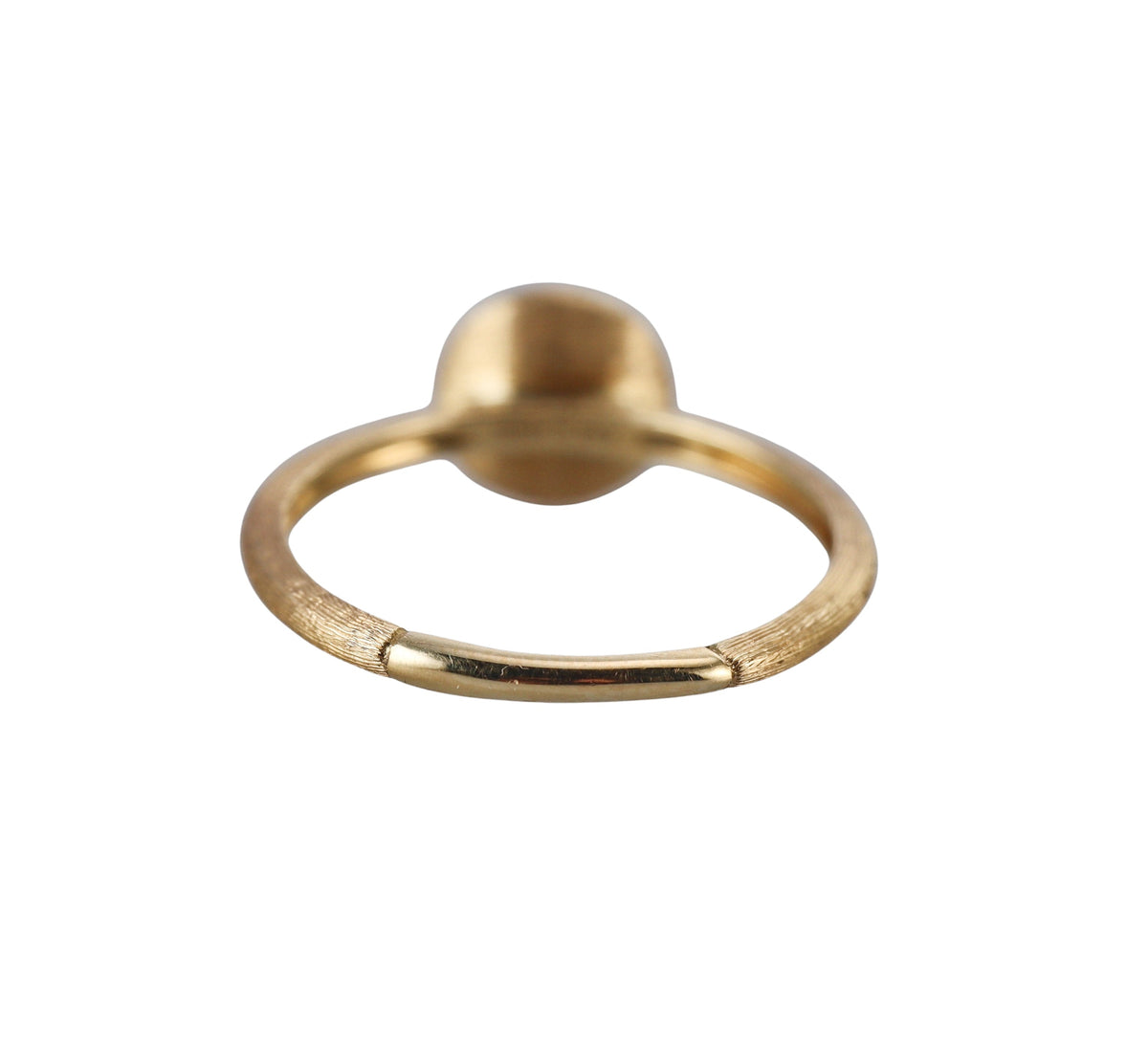 Marco Bicego Jaipur 18K Gold Blue Topaz Stackable Ring