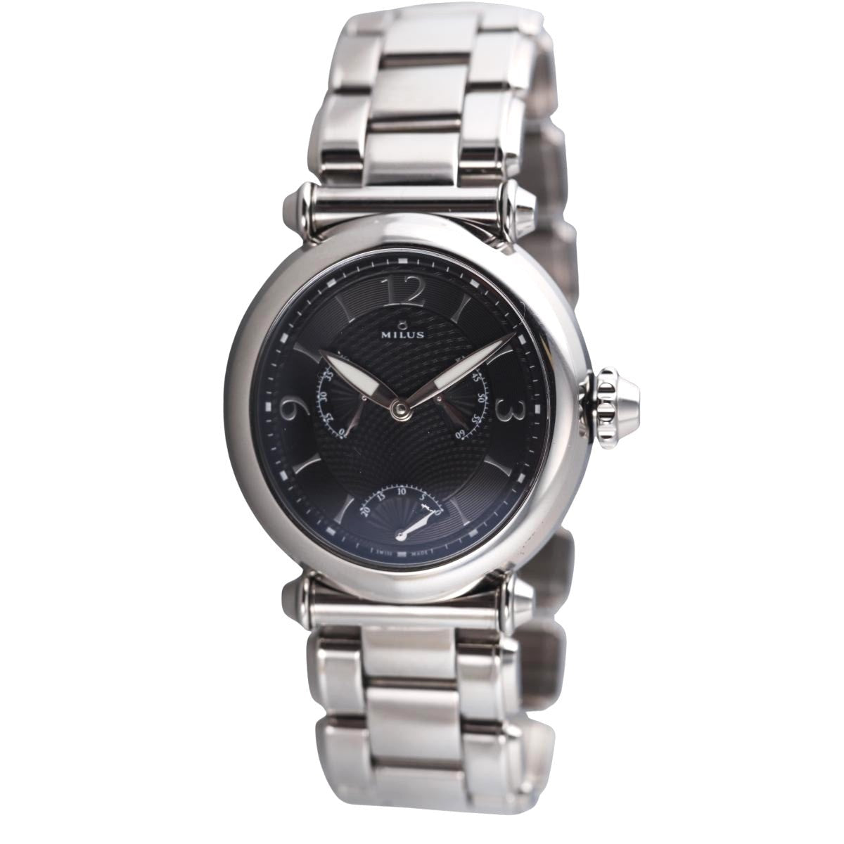 Milus Merea Tri Retrograde Stainless Steel Automatic Lady's Watch MER SP03