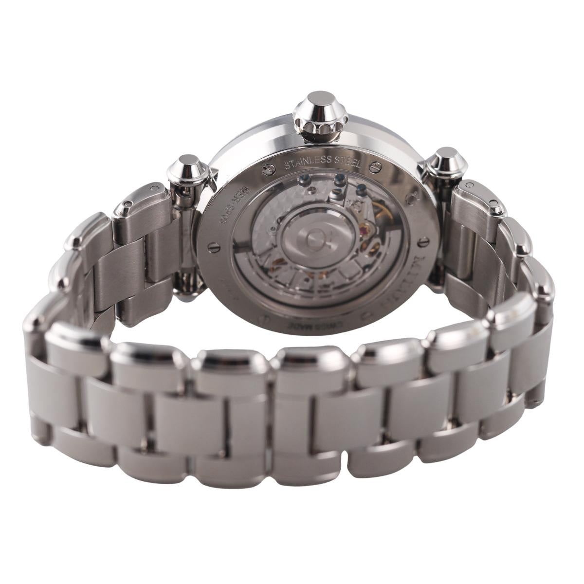 Milus Merea Tri Retrograde Stainless Steel Automatic Lady's Watch MER SP03