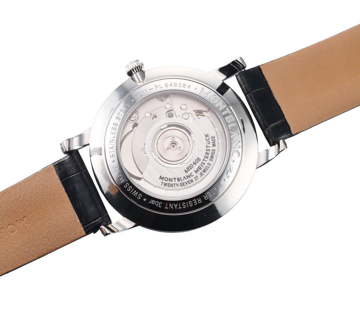 Montblanc Monaco Star Classique Automatic Black Dial Watch 107072