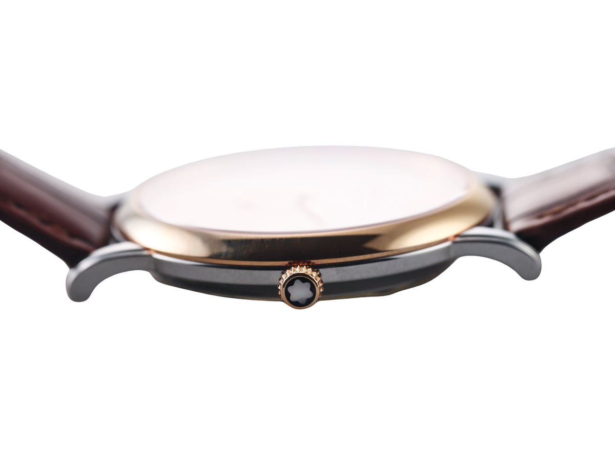 Montblanc Star Automatic 18k Rose Gold Steel Watch 107309
