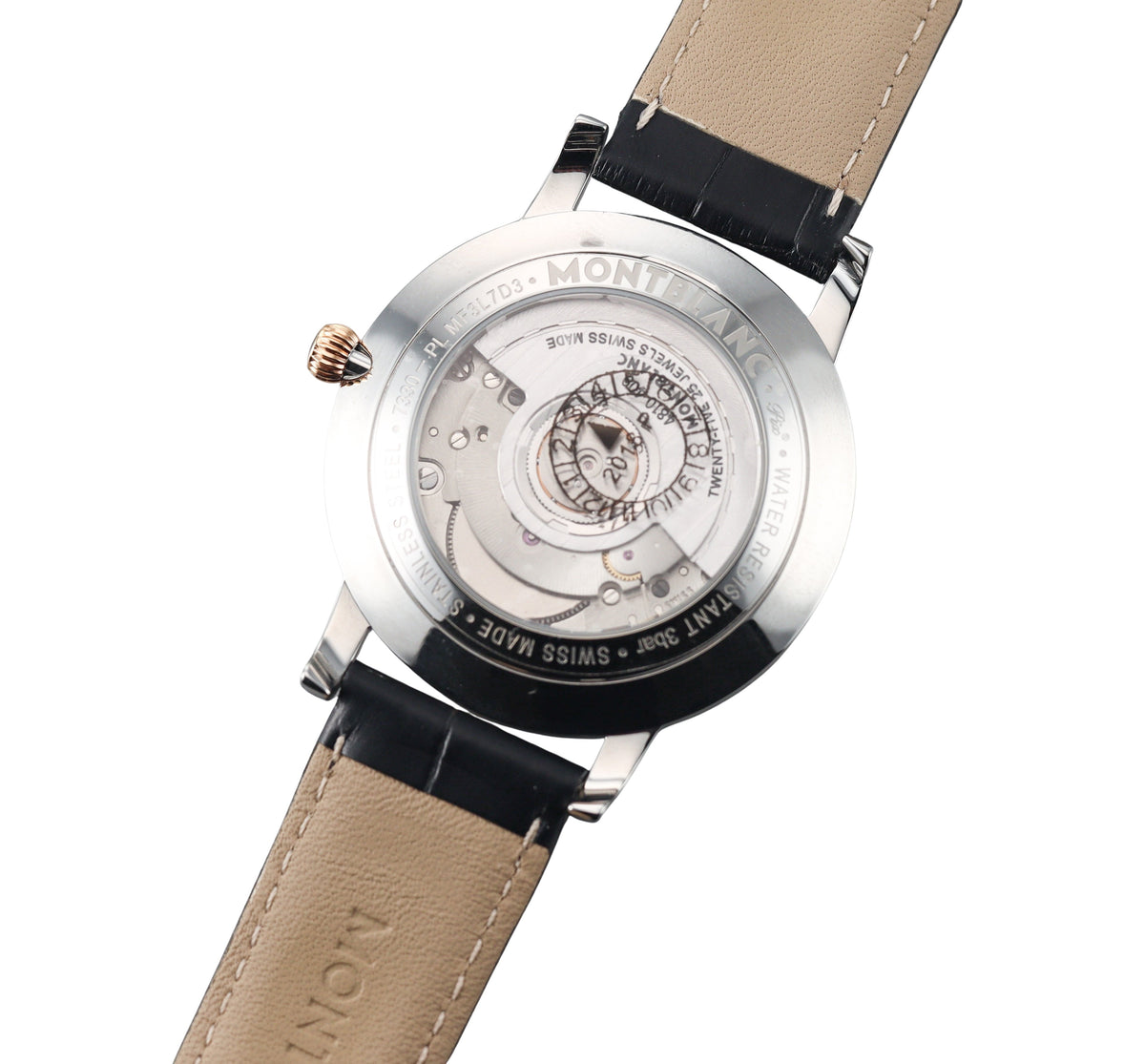Montblanc Star Classique Automatic Date Two Tone Watch 112145