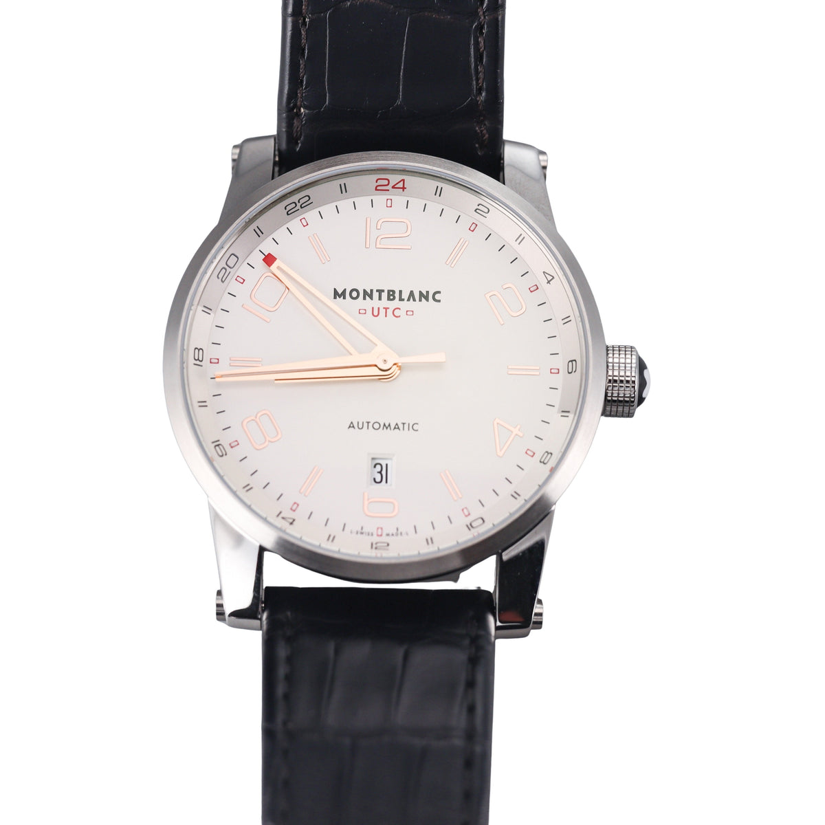 Montblanc Timewalker Voyageur UTC Automatic Watch 109136