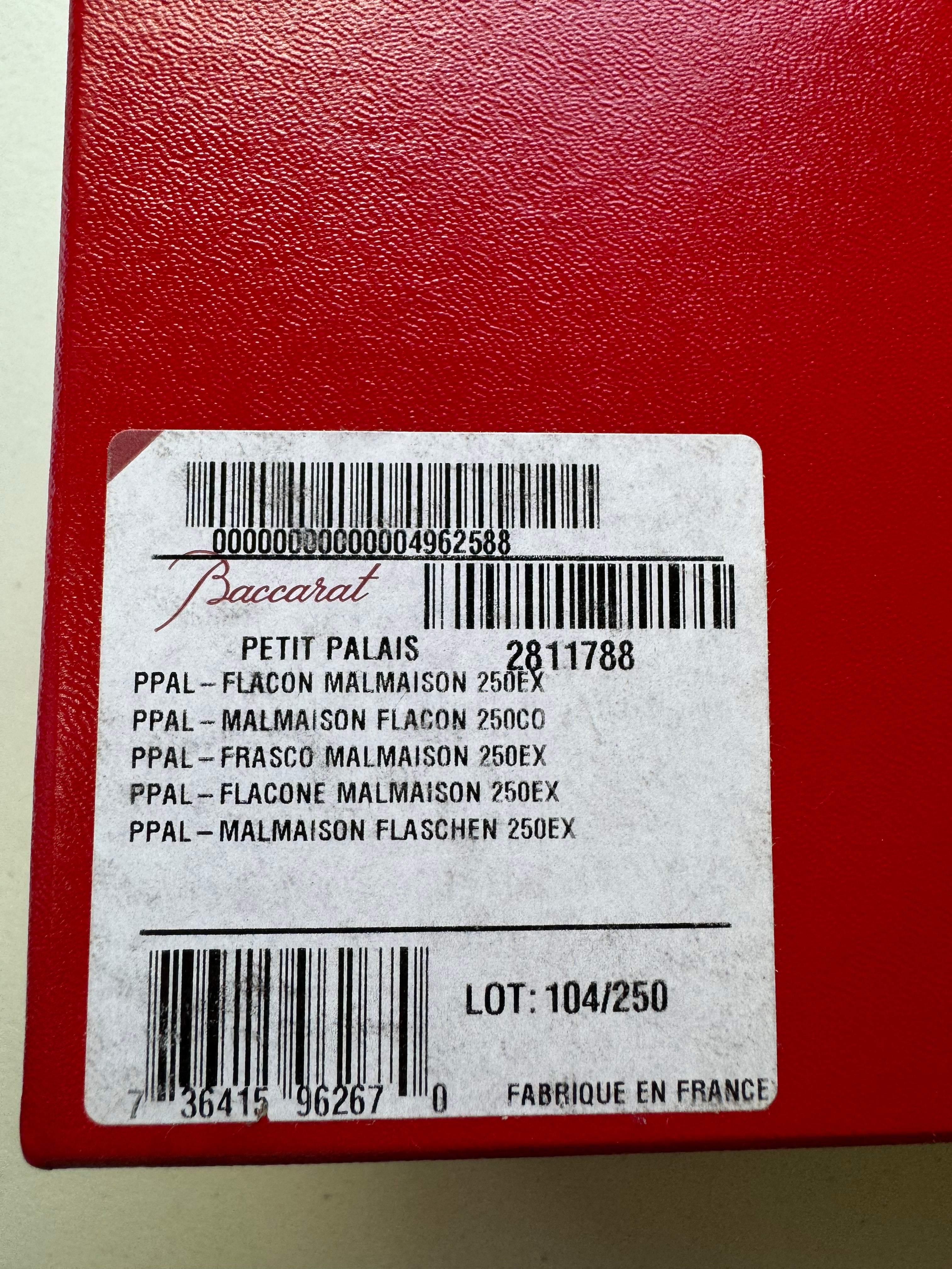 Baccarat Crystal Malmaison Perfume Bottle and Stopper 2811788