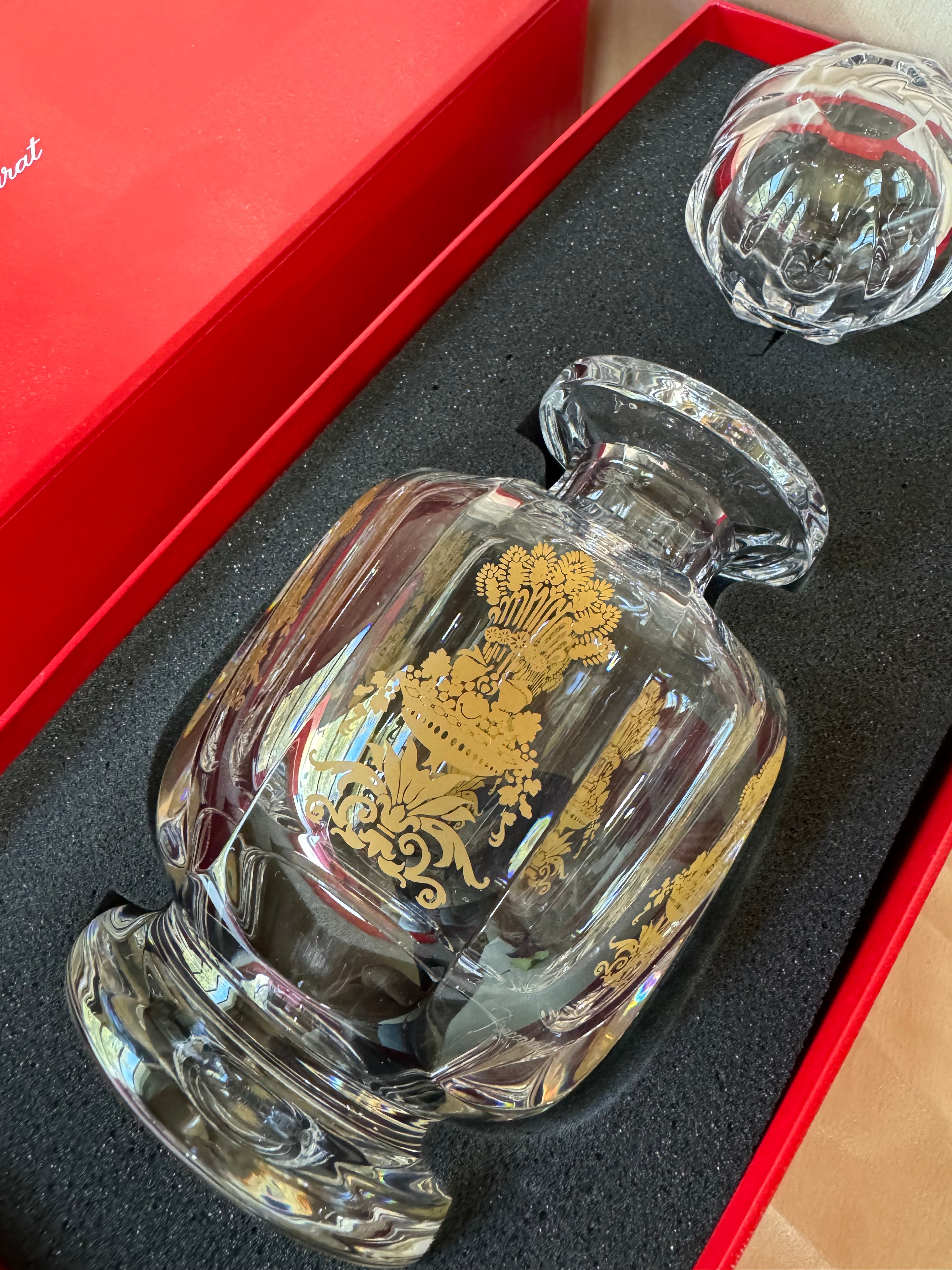 Baccarat Crystal Malmaison Perfume Bottle and Stopper 2811788