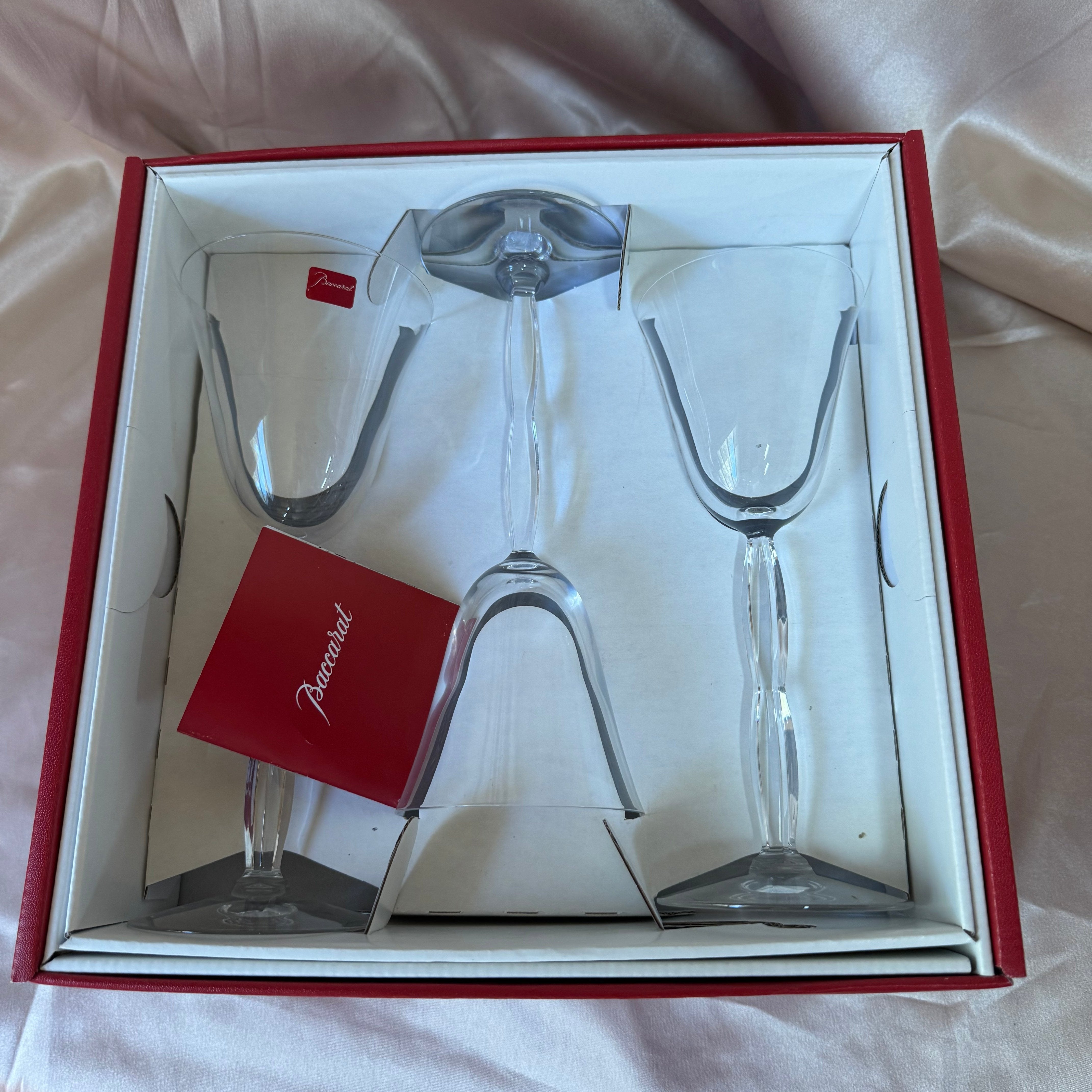 Baccarat Crystal Onde Glass Set of 6 #2103056