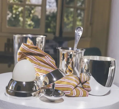 Christofle Silver Plated Birth Egg B0426908002