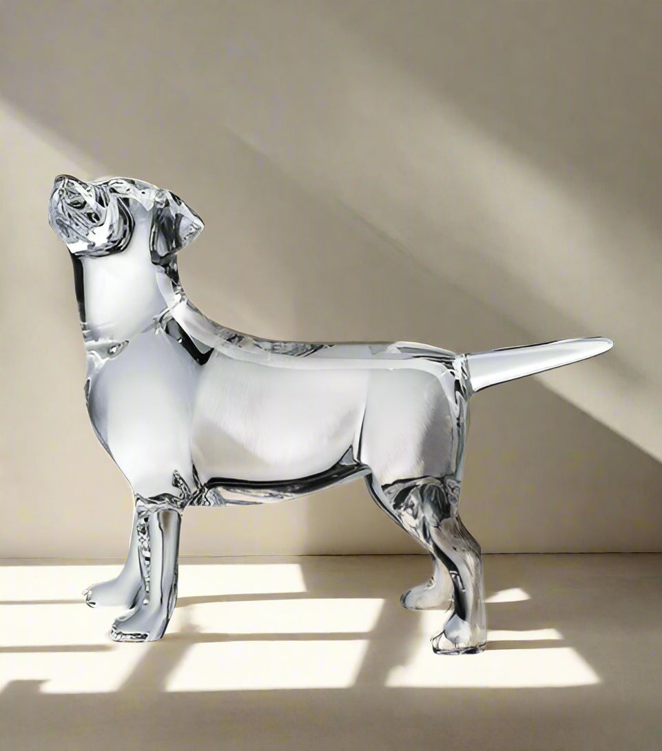 Baccarat Crystal Labrador Clear Figurine 2102691