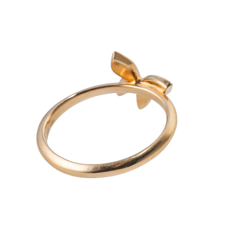 Mimi Milano Farfalla Yellow Diamond Gold Butterfly Ring