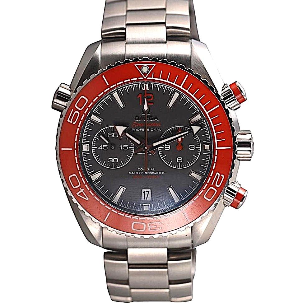 Omega Planet Ocean 600M Seamaster Chronograph Grey Dial Watch 21530465199001