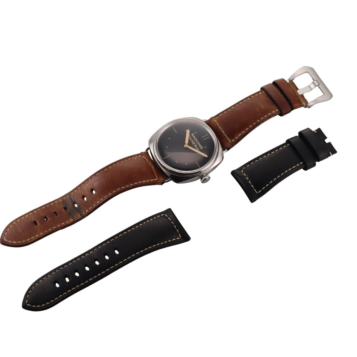 Panerai Radiomir 3 Days Manual Wind Steel Watch PAM00425