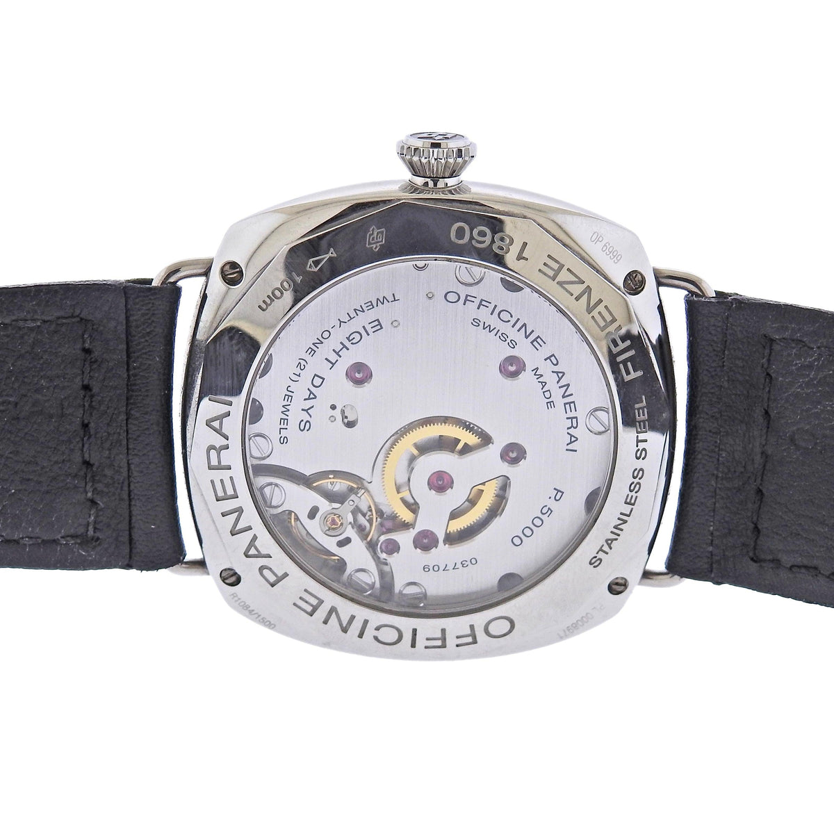 Panerai Radiomir Black Seal 8 Day Power Reserve Watch PAM00609