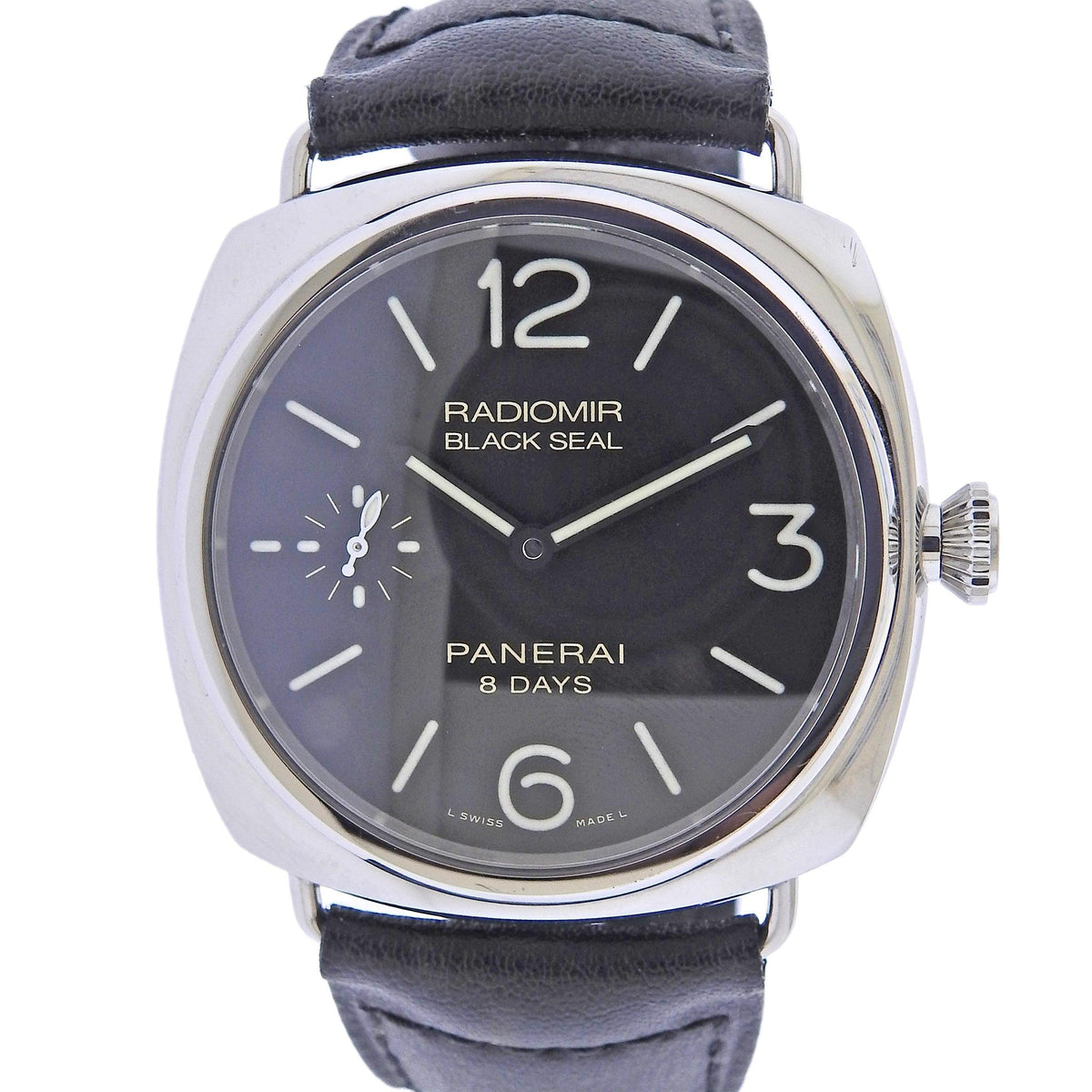 Panerai Radiomir Black Seal 8 Day Power Reserve Watch PAM00609