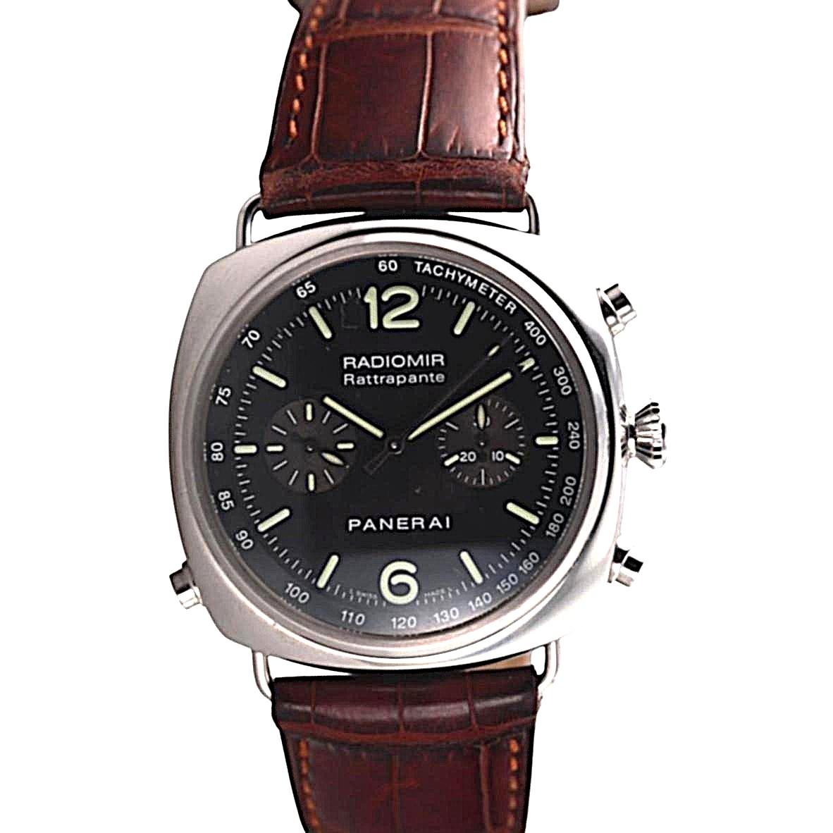 Panerai Radiomir Rattrapante Automatic Steel Watch PAM00214