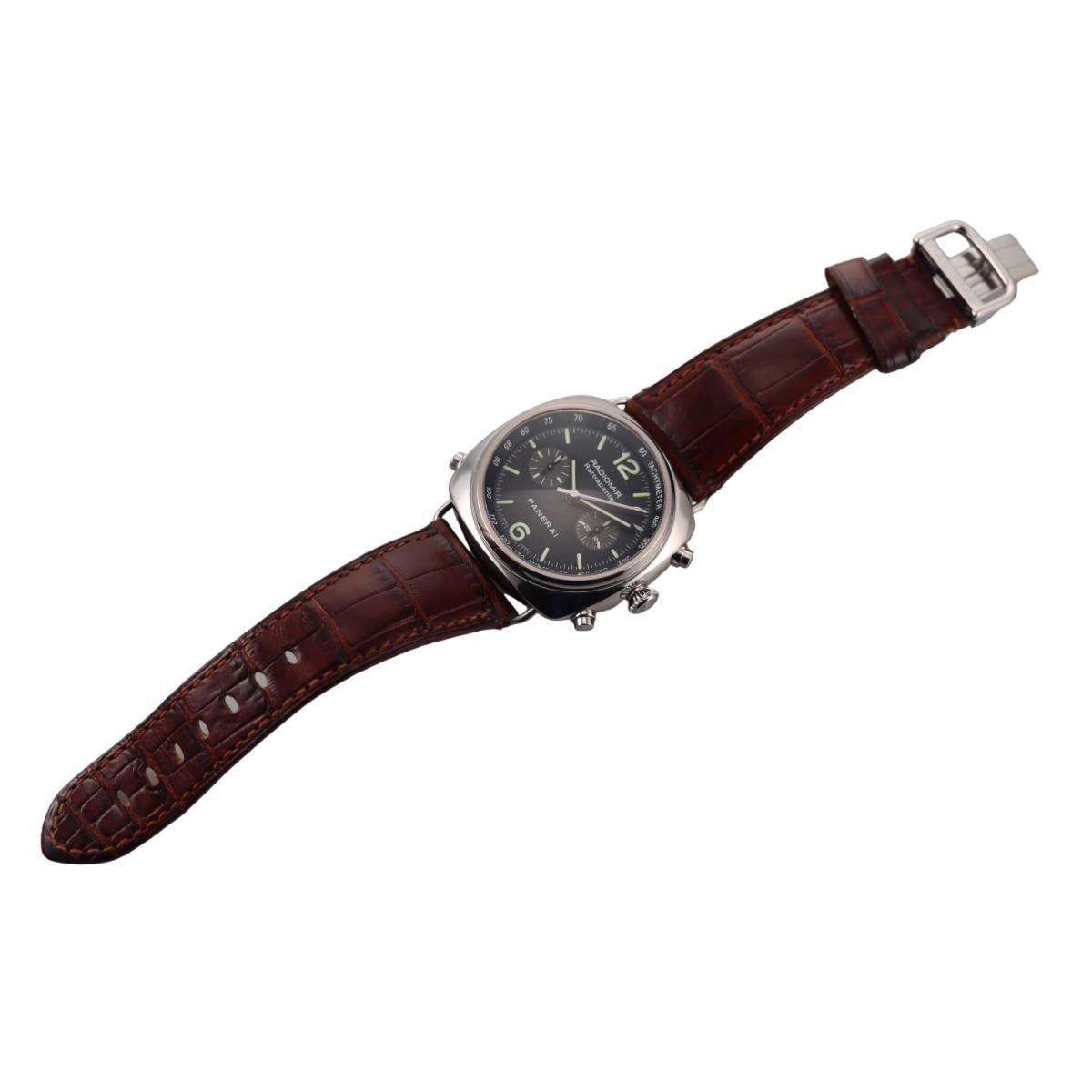 Panerai Radiomir Rattrapante Automatic Steel Watch PAM00214