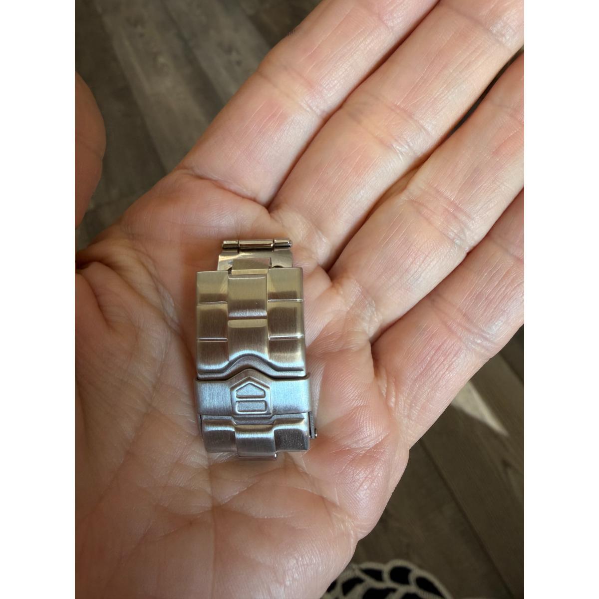 Authentic TAG Heuer Steel 18mm Deployant Folding Buckle Clasp BA0311