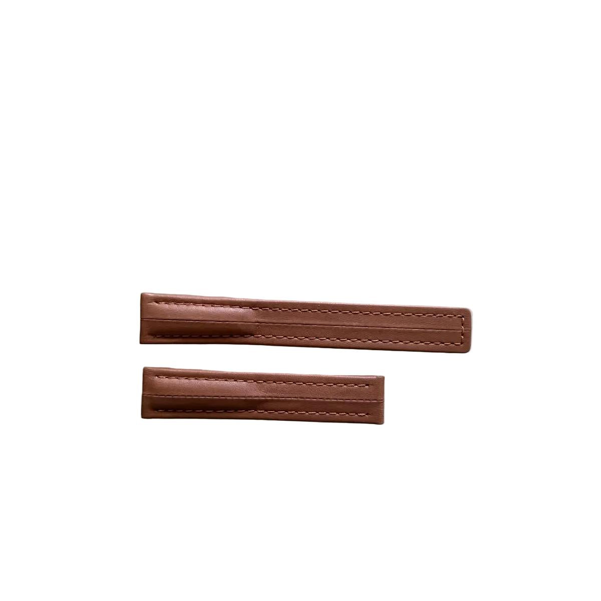 Authentic TAG Heuer Brown Leather Watch Strap Band 15.5mm FC6008