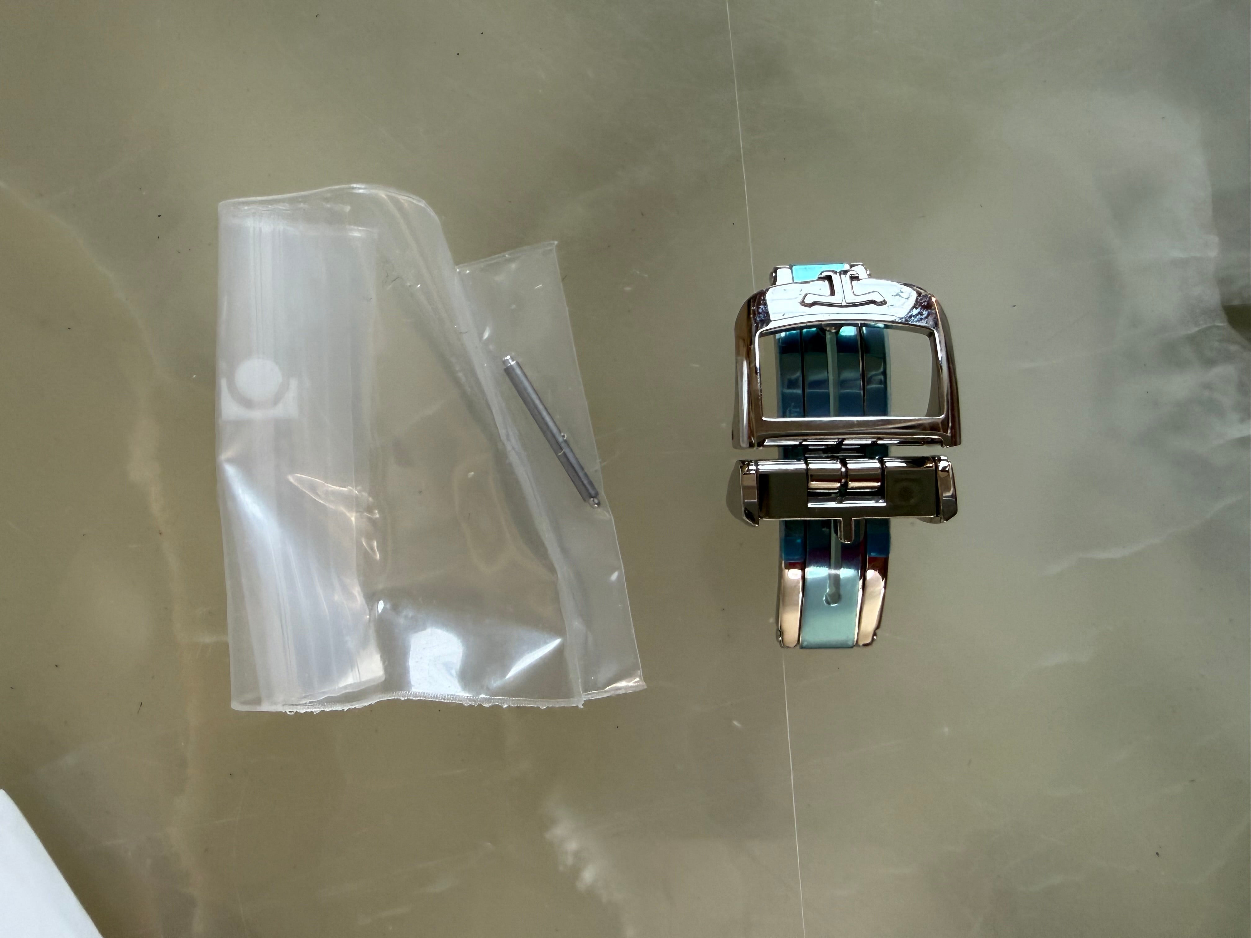 Authentic Jaeger LeCoultre Stainless Steel 14mm Deployant Buckle QBD14800