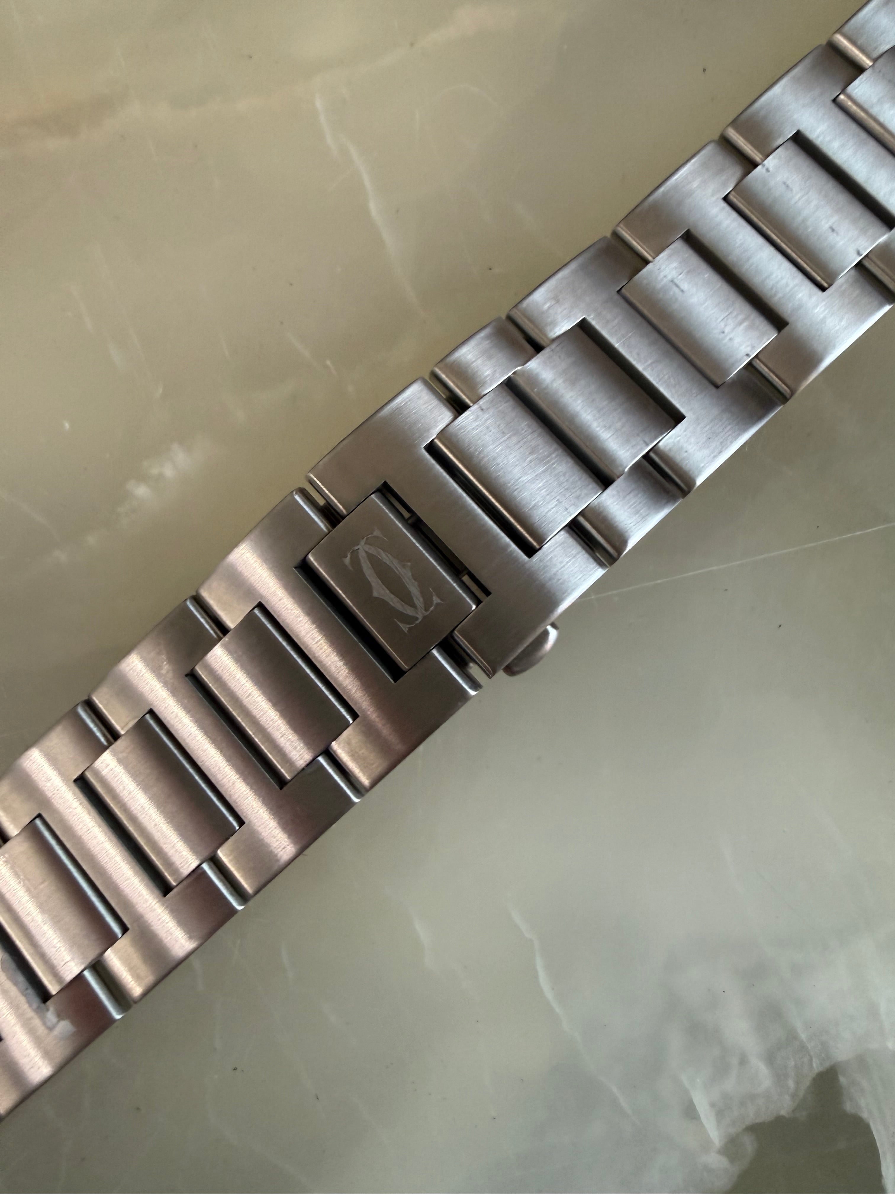 Authentic Cartier Pasha Stainless Steel Watch Bracelet 21.5mm