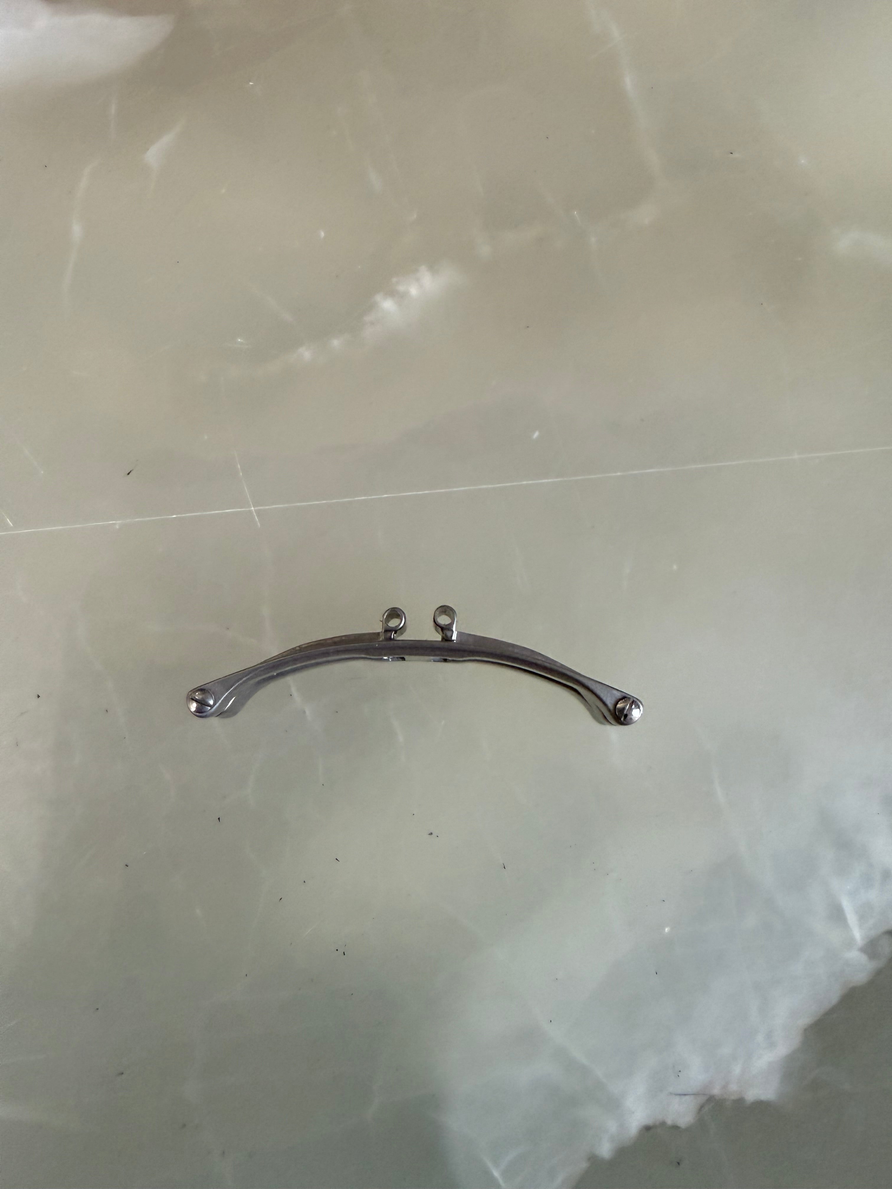 Authentic Cartier Stainless Steel 12mm Classic Trim Buckle VP270034 9121 1282