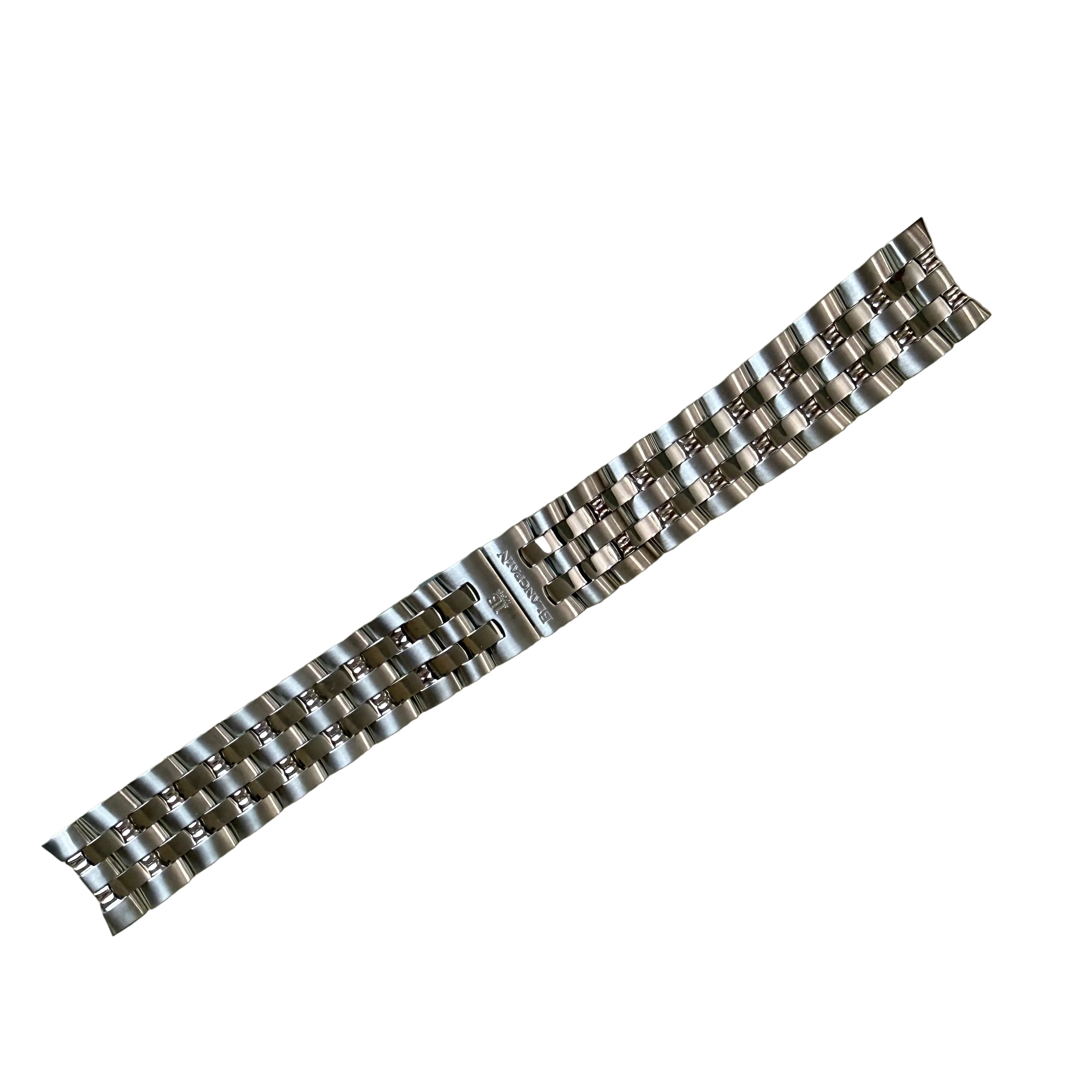 Authentic Blancpain Leman Stainless Steel Watch Bracelet 20mm 2185 0299 PJ