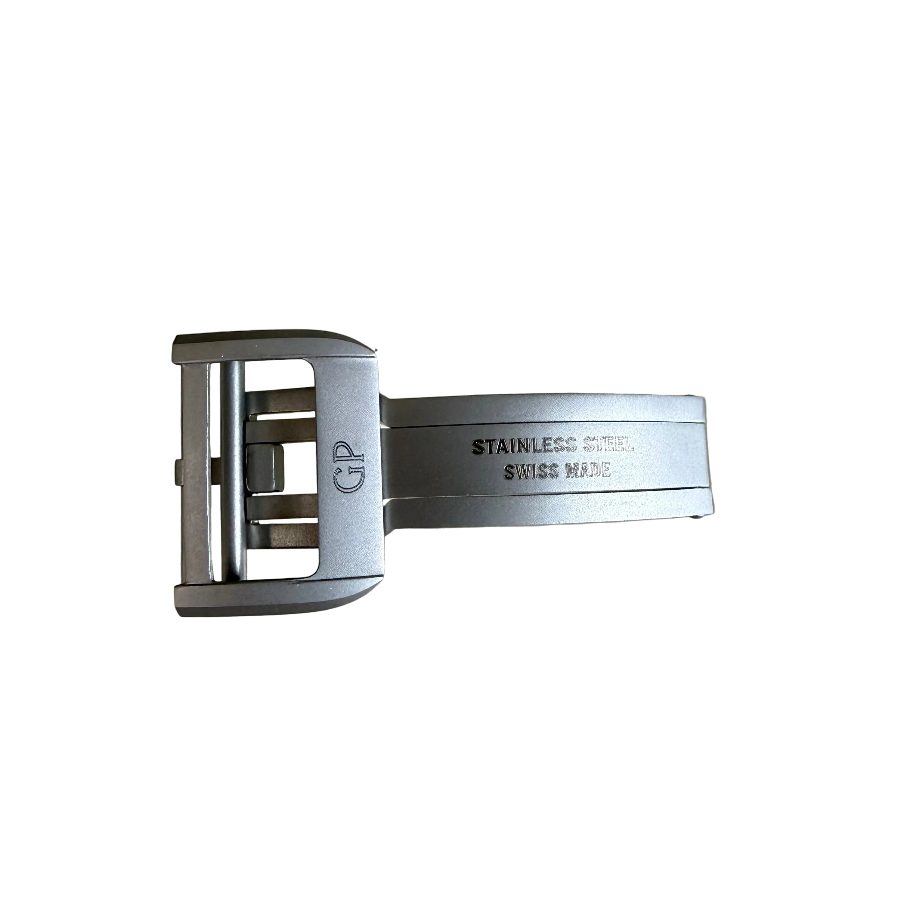 Authentic Girard Perregaux Brushed Stainless Steel Deployant Buckle 19mm