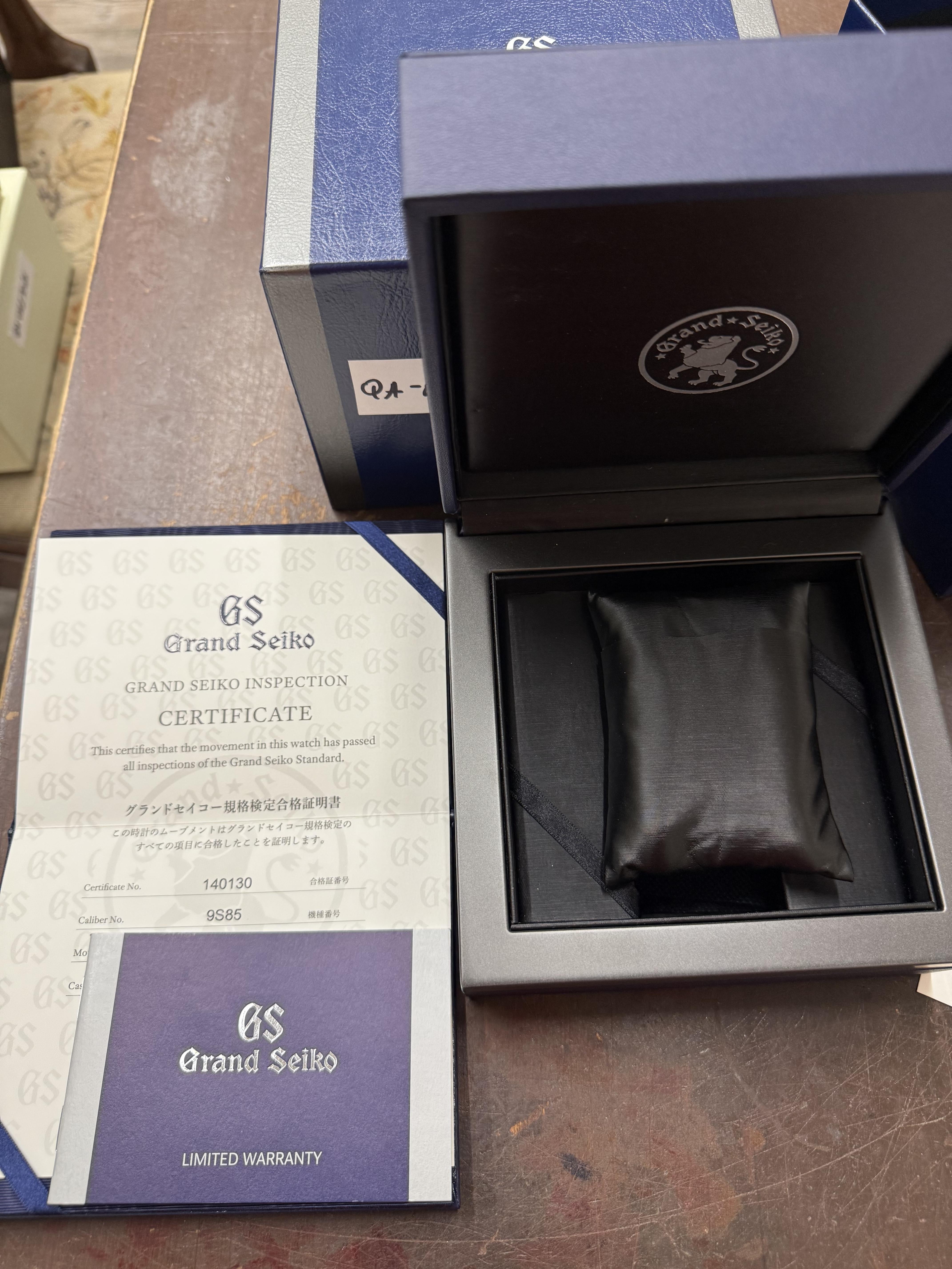 Grand Seiko Heritage Limited Edition Red Dial Automatic Steel Watch SBGH269