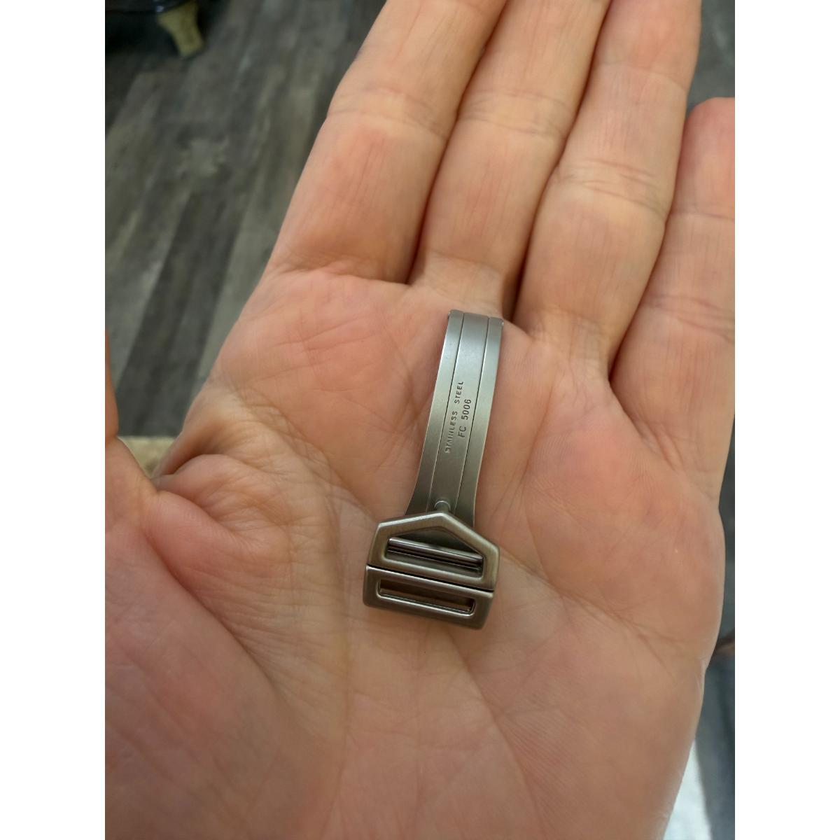Authentic TAG Heuer Steel 12mm Deployant Folding Buckle Clasp FC5006