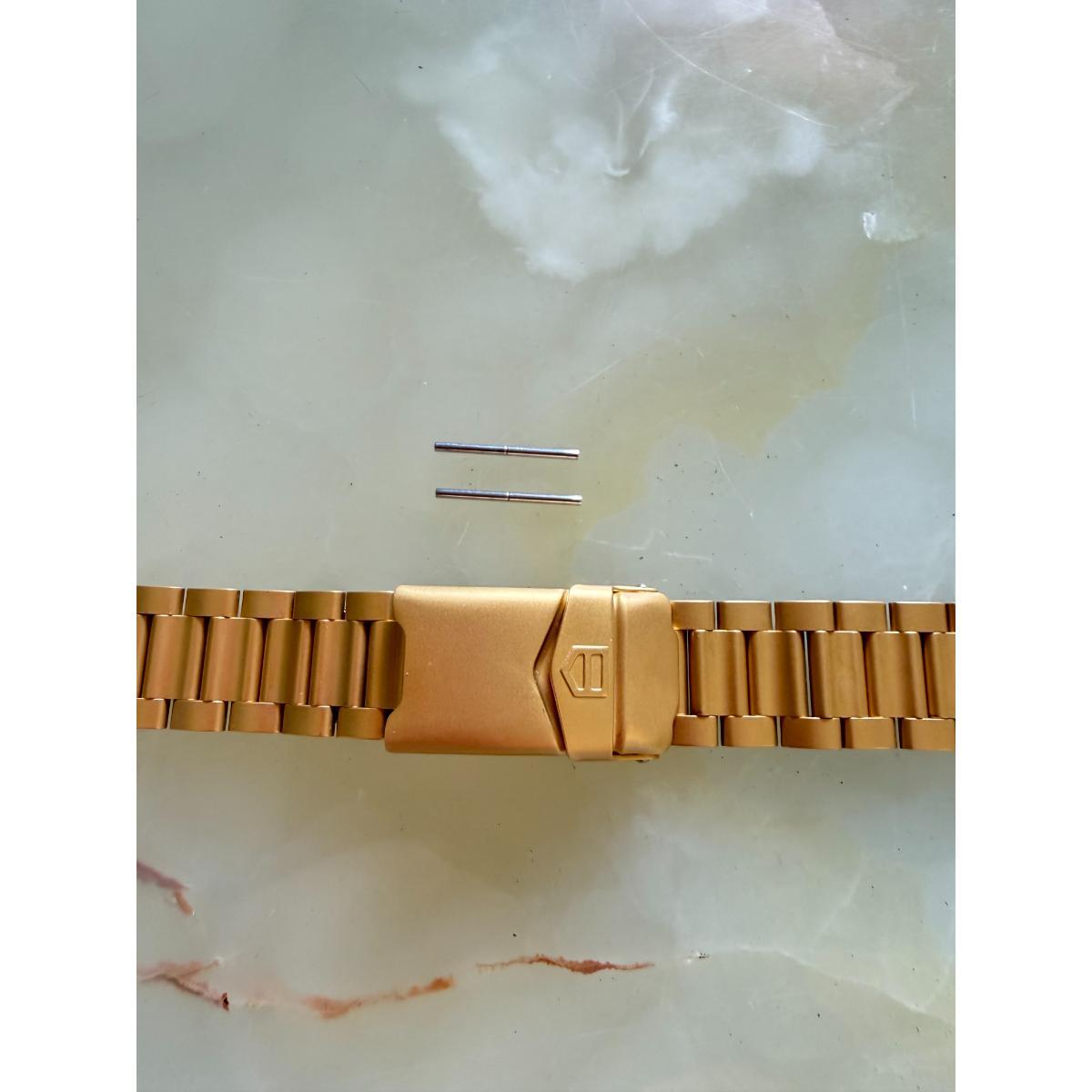 Authentic TAG Heuer 4000 Series Gold Tone Steel Watch Bracelet 19mm BP0512