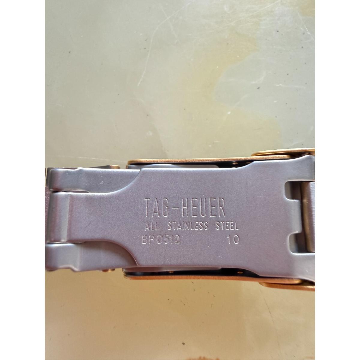 Authentic TAG Heuer 4000 Series Gold Tone Steel Watch Bracelet 19mm BP0512
