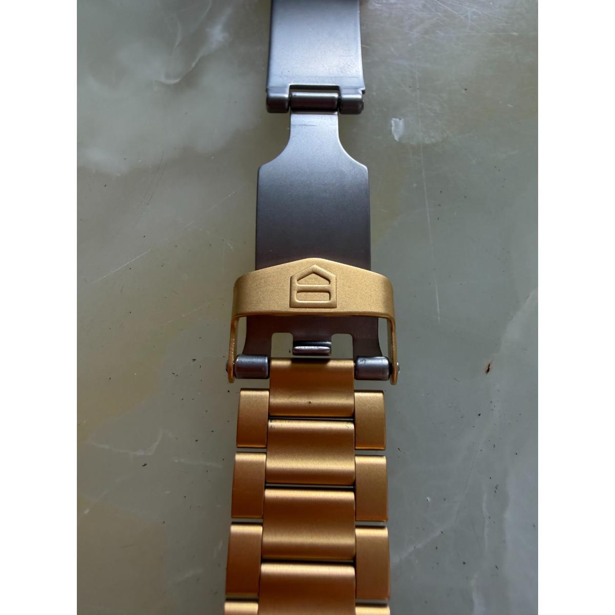 Authentic TAG Heuer 4000 Series Gold Tone Steel Watch Bracelet 19mm BP0512
